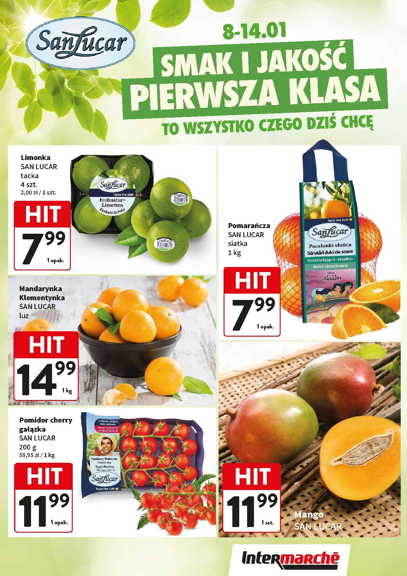 intermarche - Gazetka Intermarché - Świeży Kram - ważna od 08.01. do 14.01.