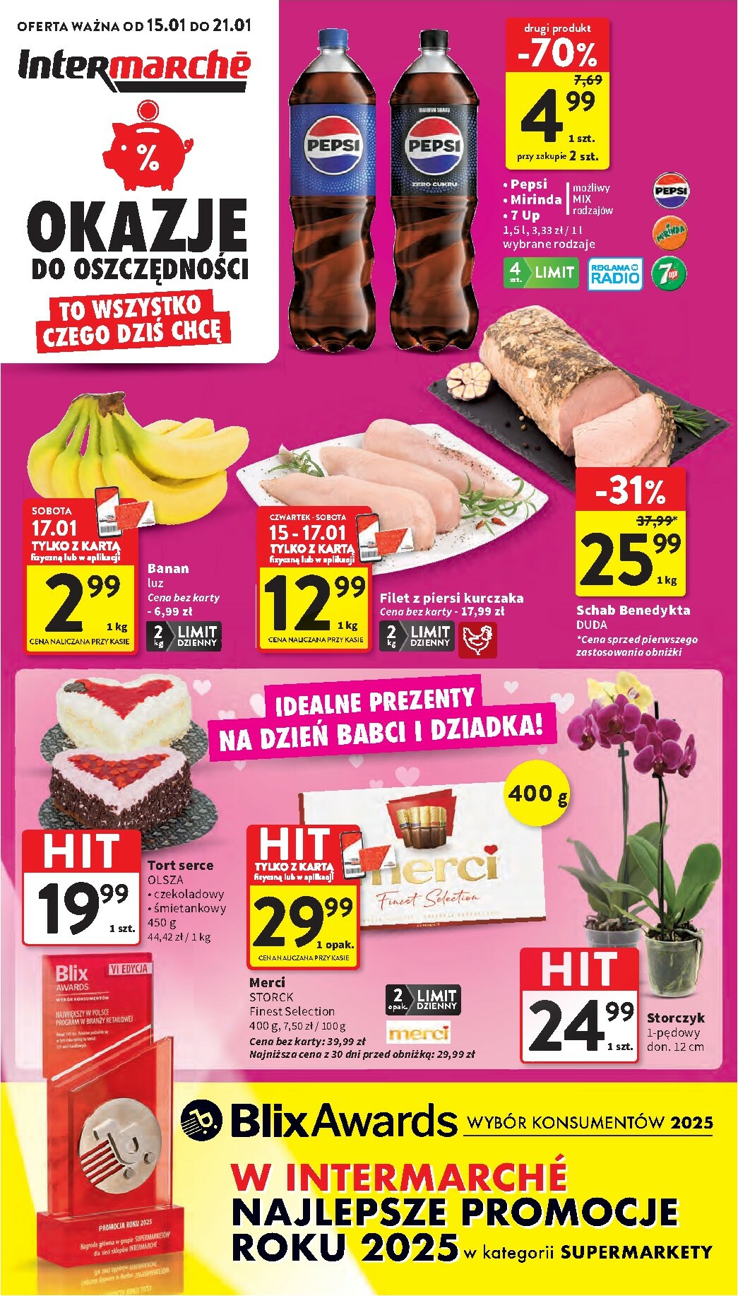 intermarche - Gazetka Intermarché - ważna od 15.01. do 21.01.