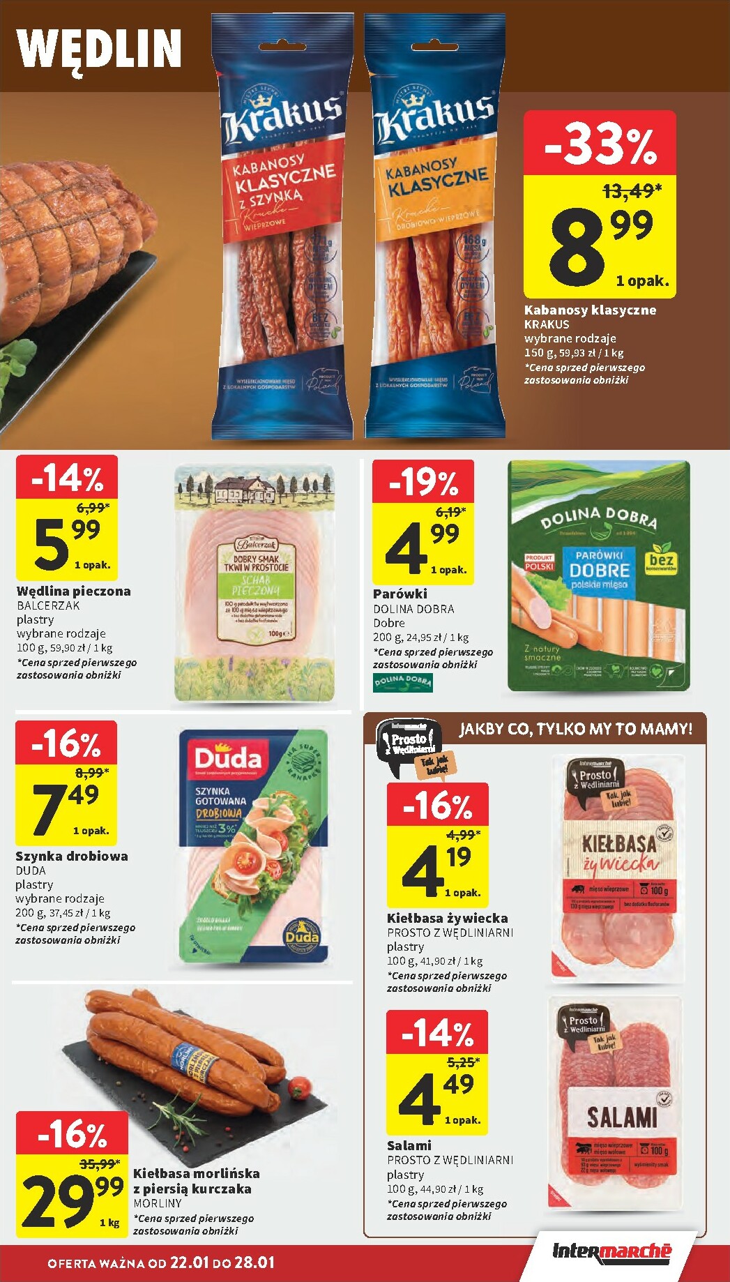 intermarche - Gazetka Intermarché - ważna od 22.01. do 28.01. - page: 19