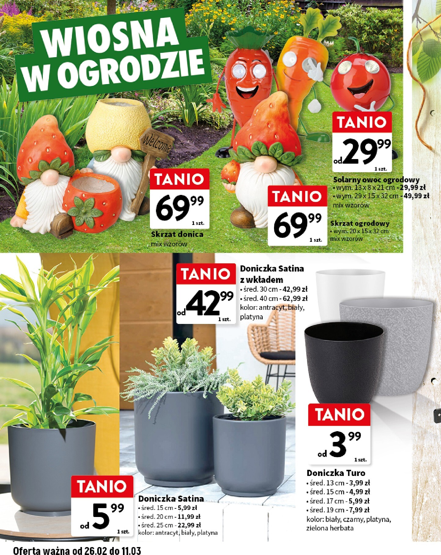 intermarche - Gazetka Intermarché - Wiosna w ogrodzie - ważna od 26.02.2026 do 11.03.2026 - page: 4