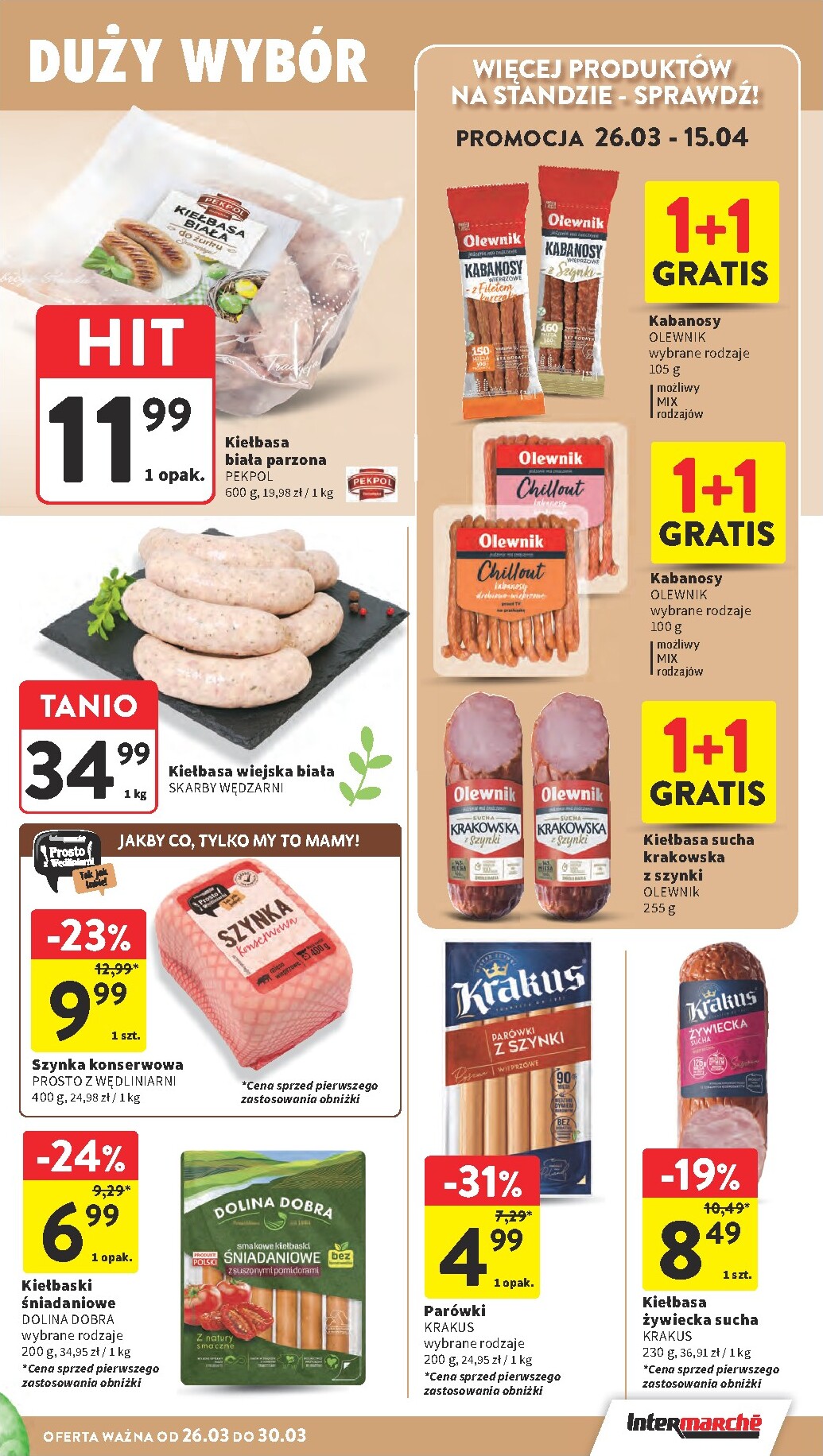 intermarche - Gazetka Intermarché - ważna od 26.03.2026 do 30.03.2026 - page: 23