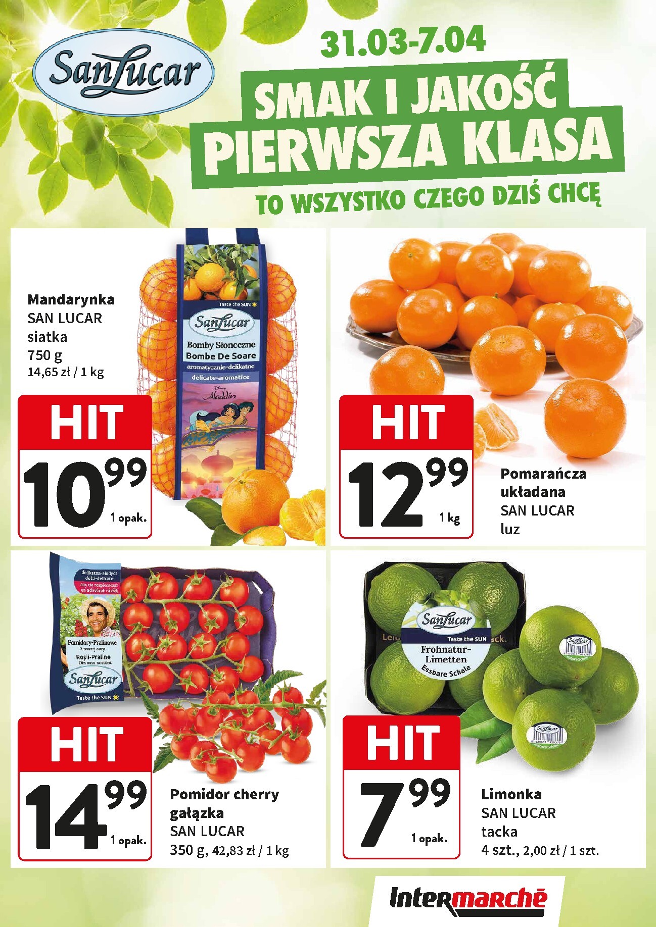 intermarche - Gazetka Intermarché - Świeży Hit - ważna od 31.03.2026 do 07.04.2026