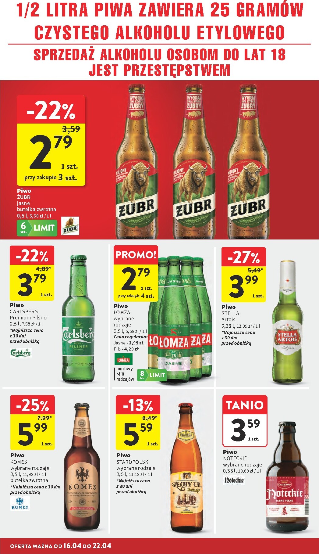 intermarche - Nowa gazetka Intermarché ważna od 16.04.2026 do 22.04.2026 - page: 34