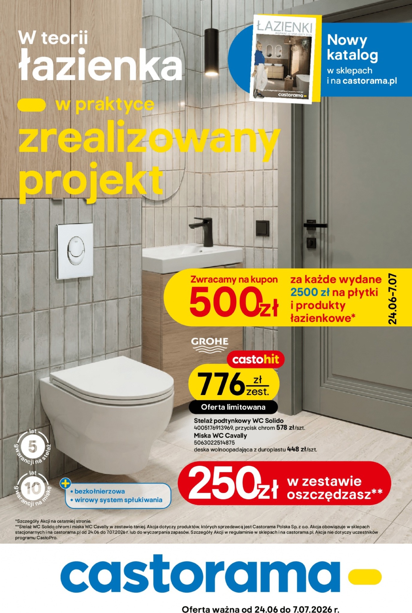 castorama - Aktualna gazetka Castorama ważna od 24.06.2026 do 07.07.2026