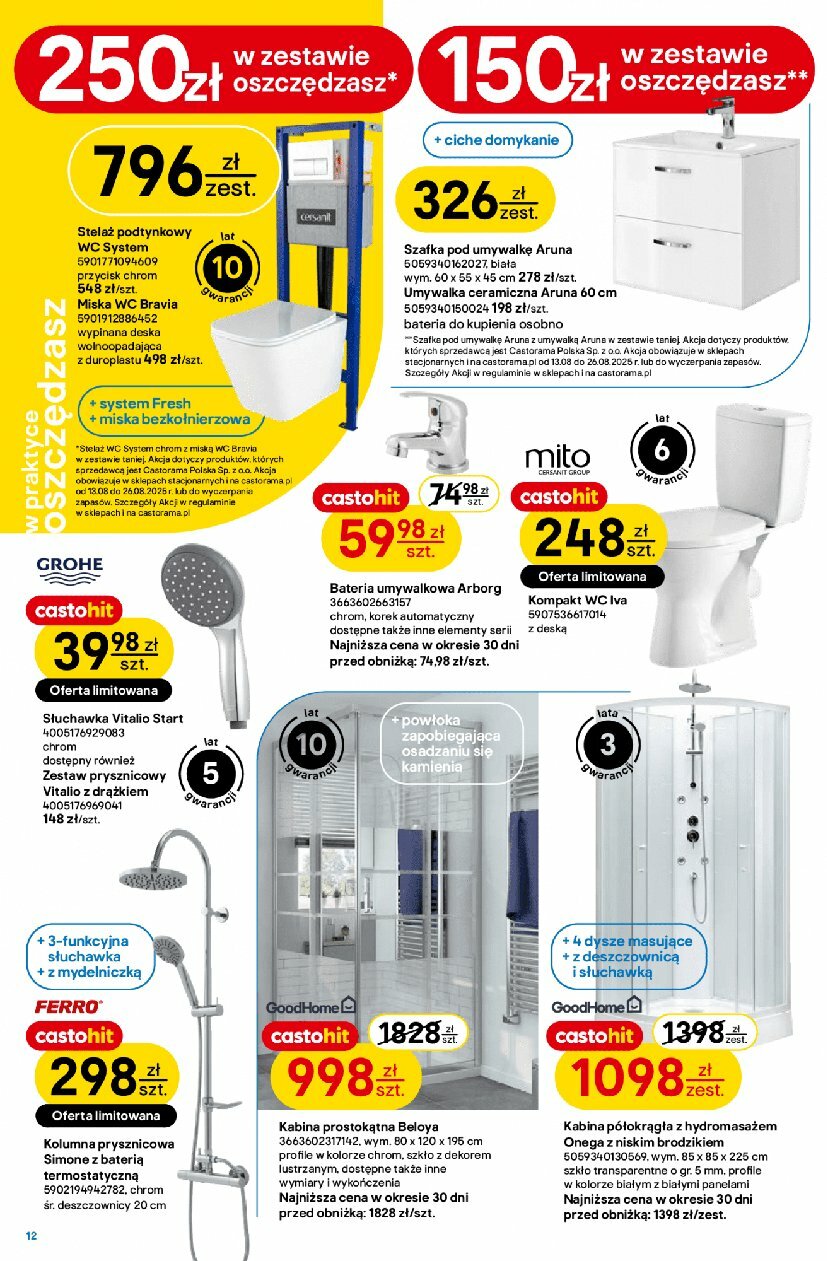 castorama - Gazetka Castorama - ważna od 13.08. do 26.08. - page: 12