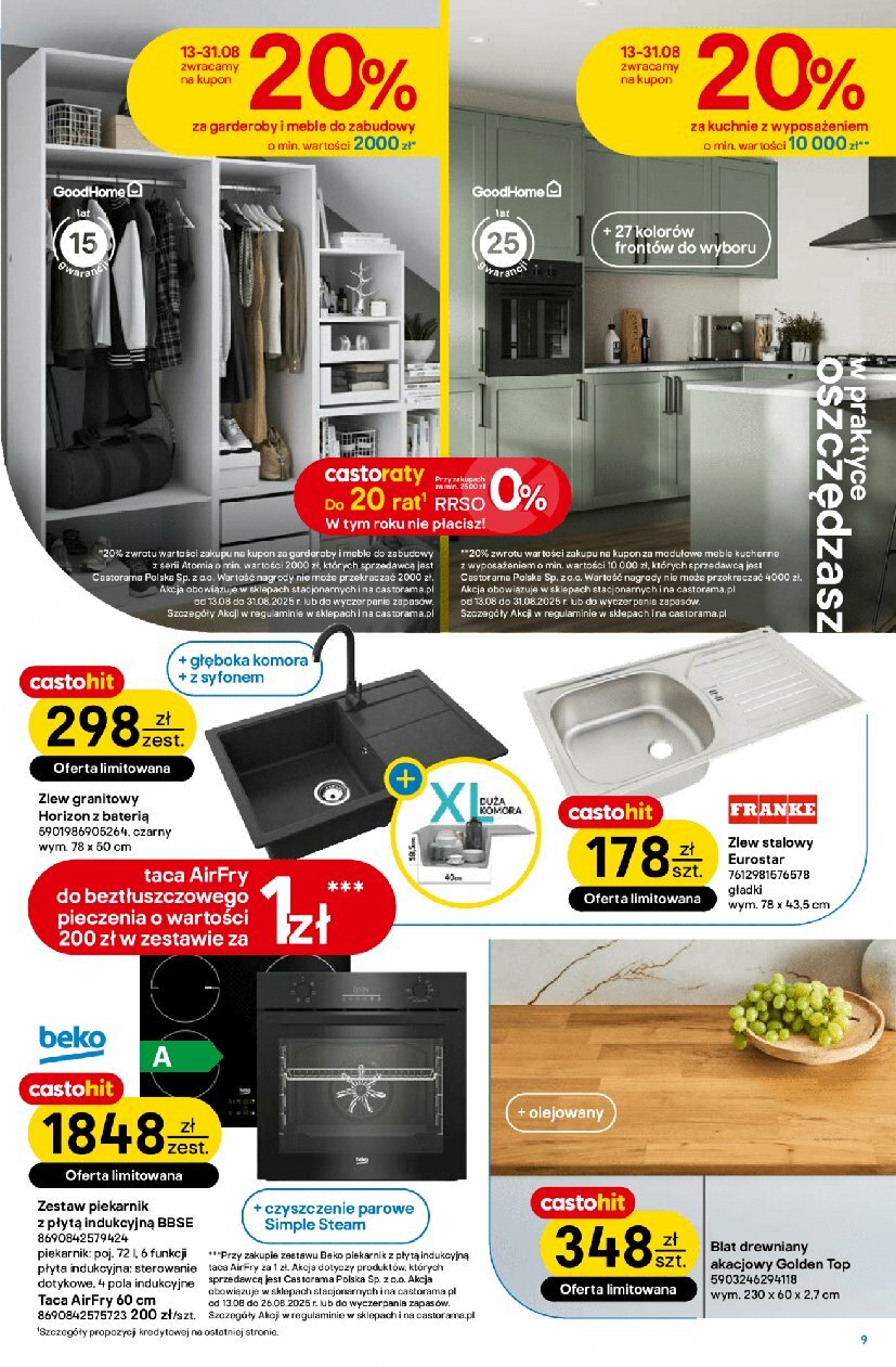 castorama - Gazetka Castorama - ważna od 13.08. do 26.08. - page: 9
