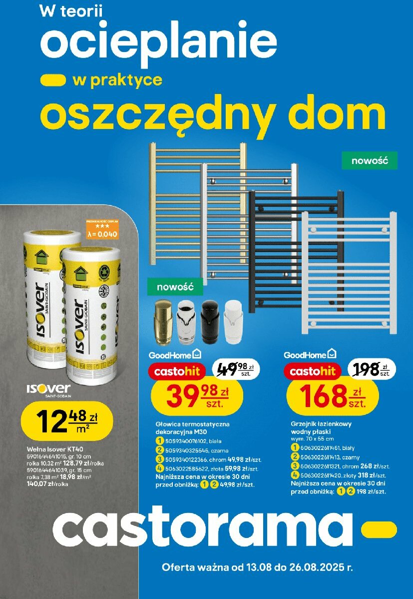 castorama - Gazetka Castorama - ważna od 13.08. do 26.08.