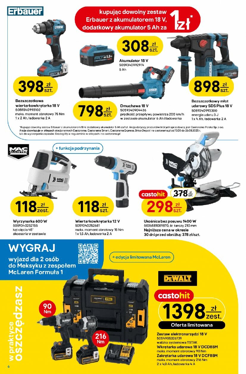 castorama - Gazetka Castorama - ważna od 13.08. do 26.08. - page: 6