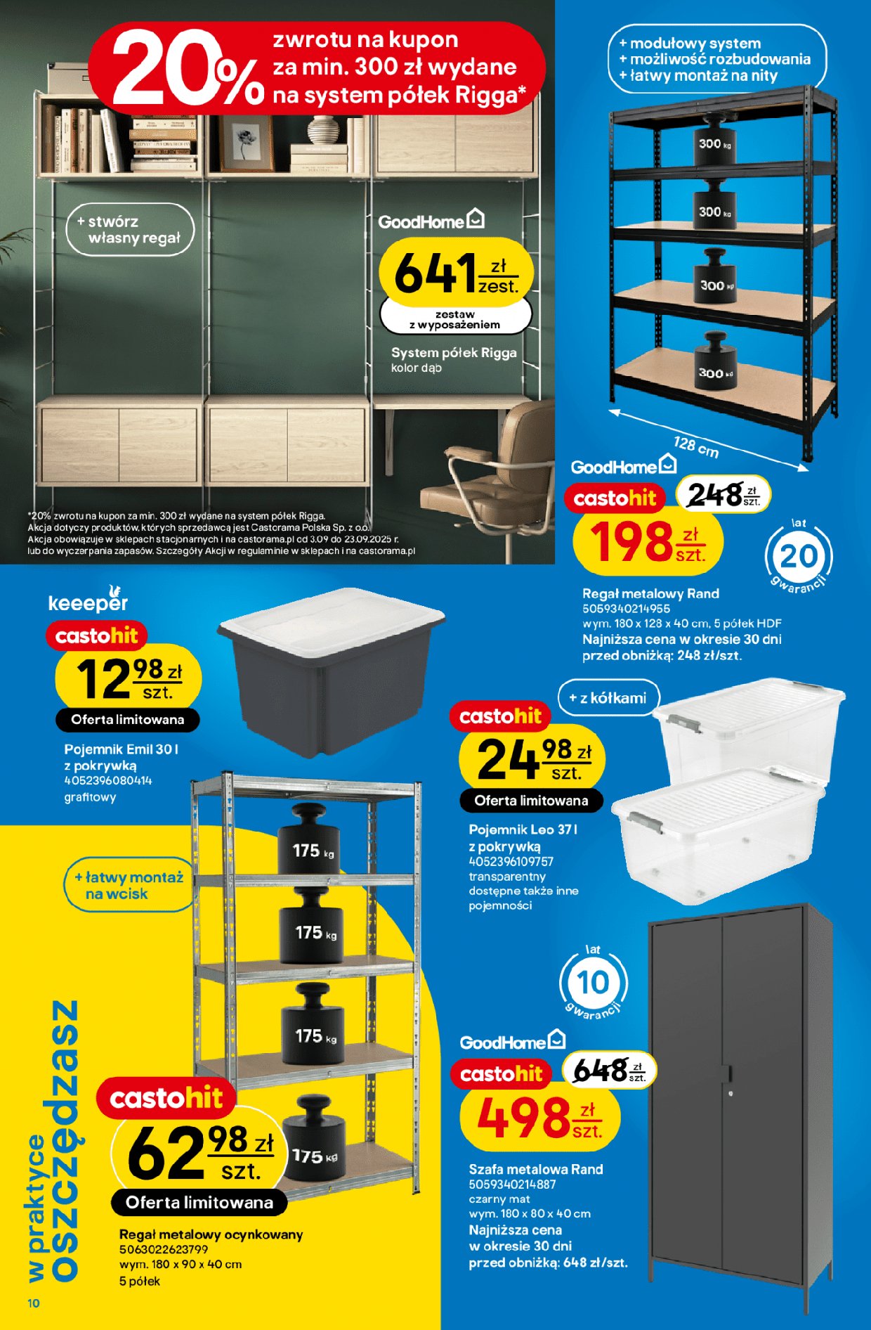 castorama - Gazetka Castorama - ważna od 03.09. do 23.09. - page: 10