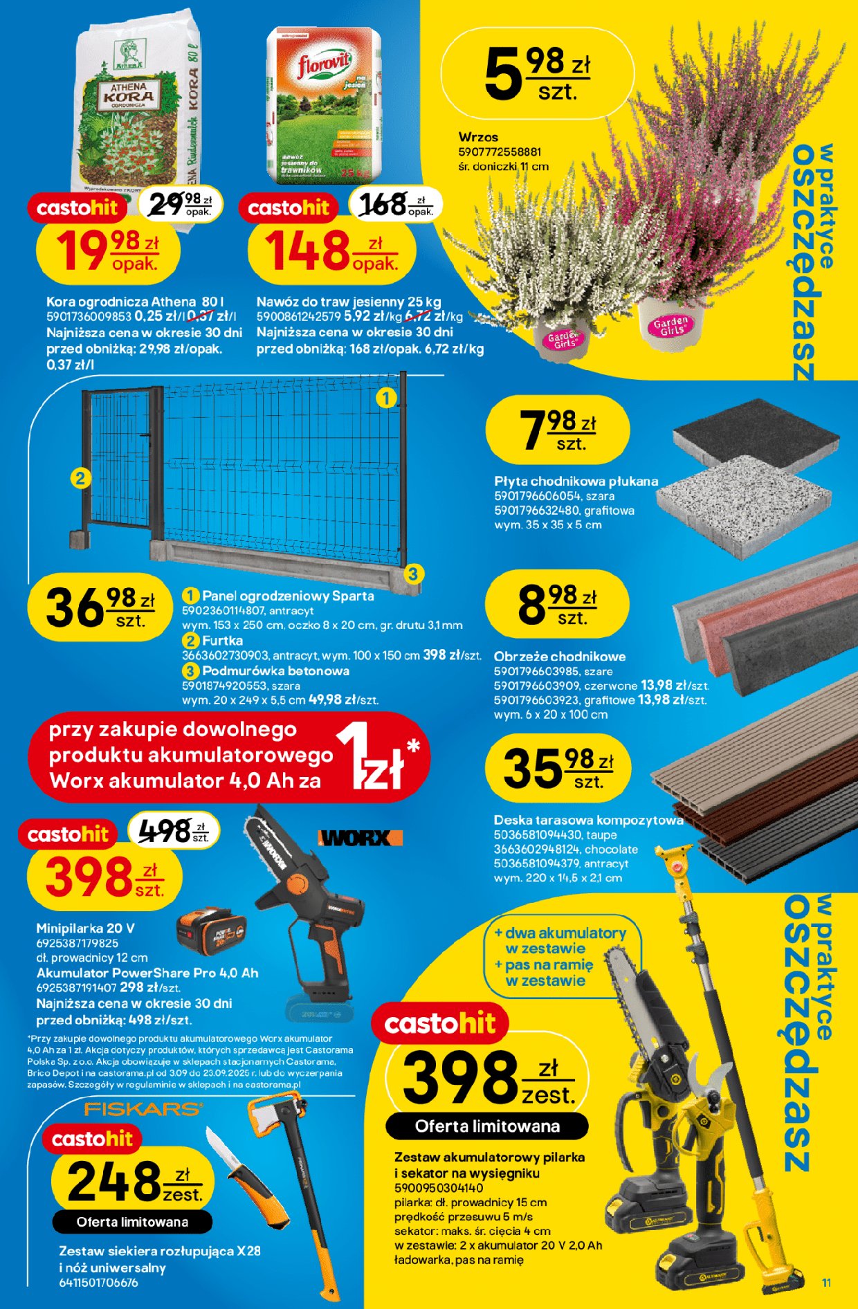 castorama - Gazetka Castorama - ważna od 03.09. do 23.09. - page: 11