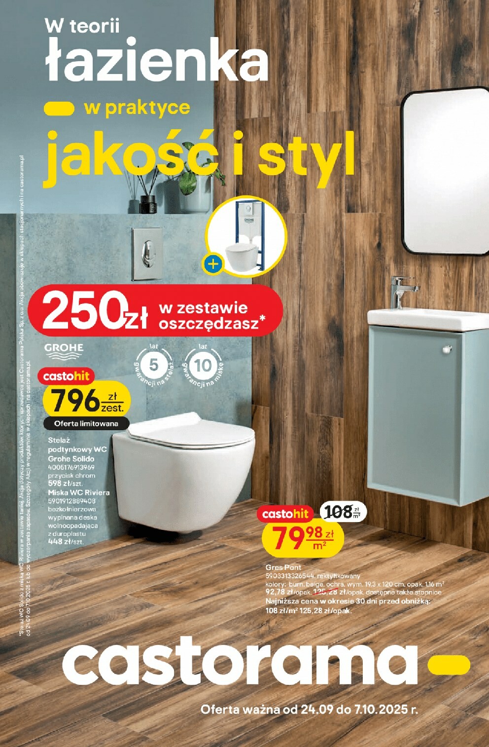 castorama - Gazetka Castorama - ważna od 24.09. do 07.10.
