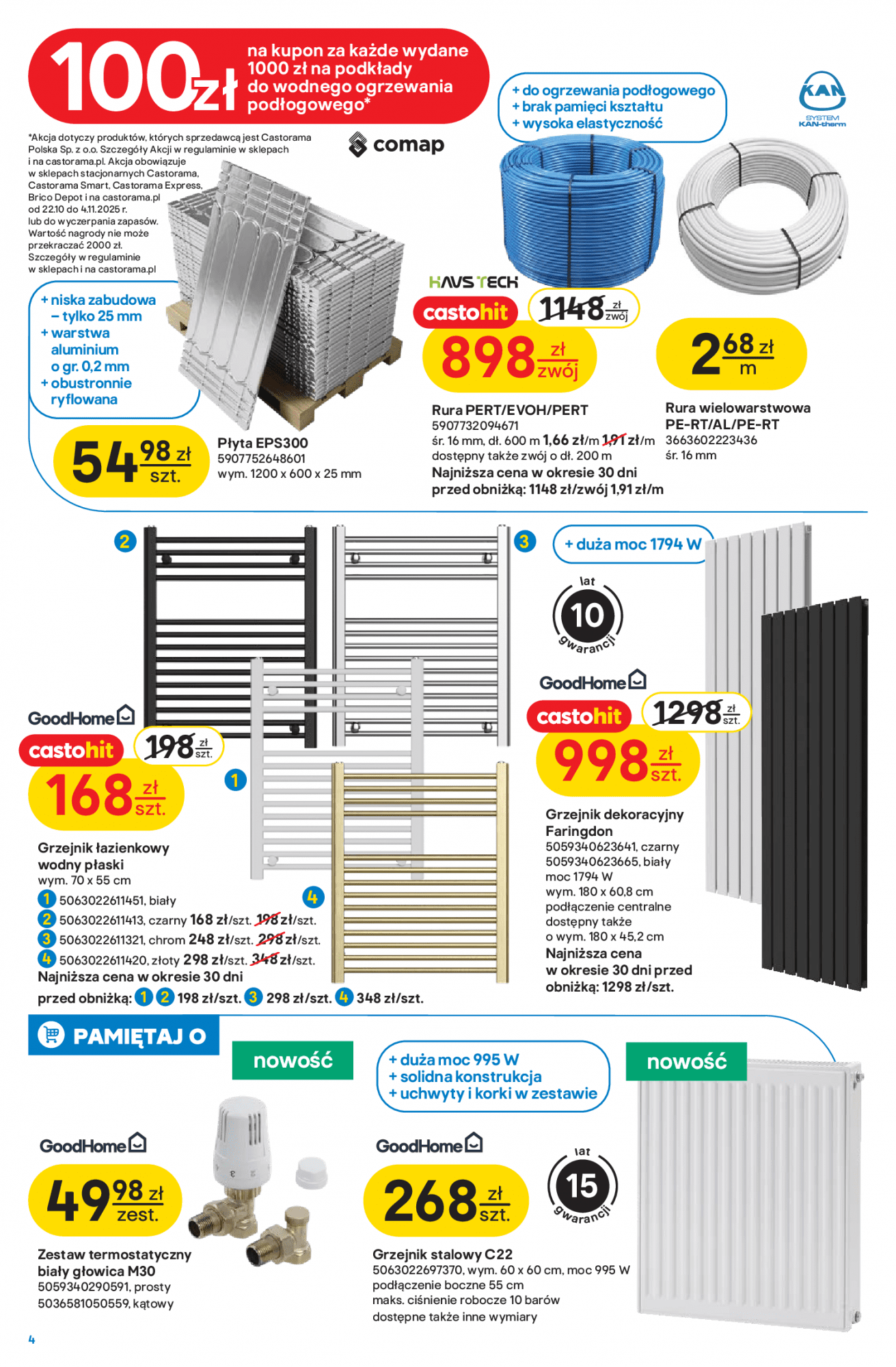 castorama - Gazetka Castorama - ważna od 22.10. do 04.11. - page: 4