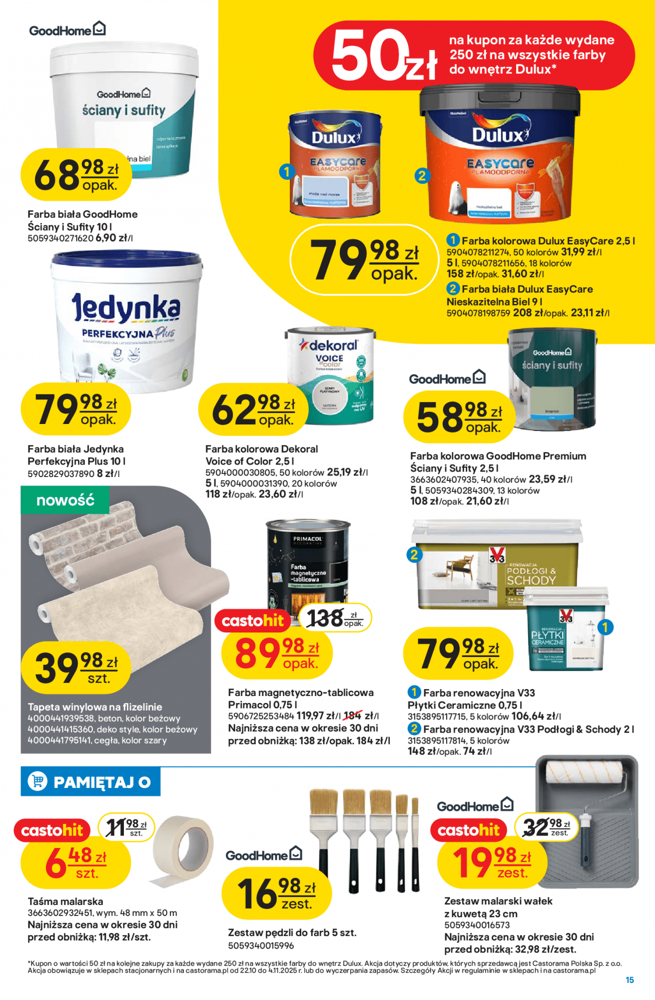 castorama - Gazetka Castorama - ważna od 22.10. do 04.11. - page: 15