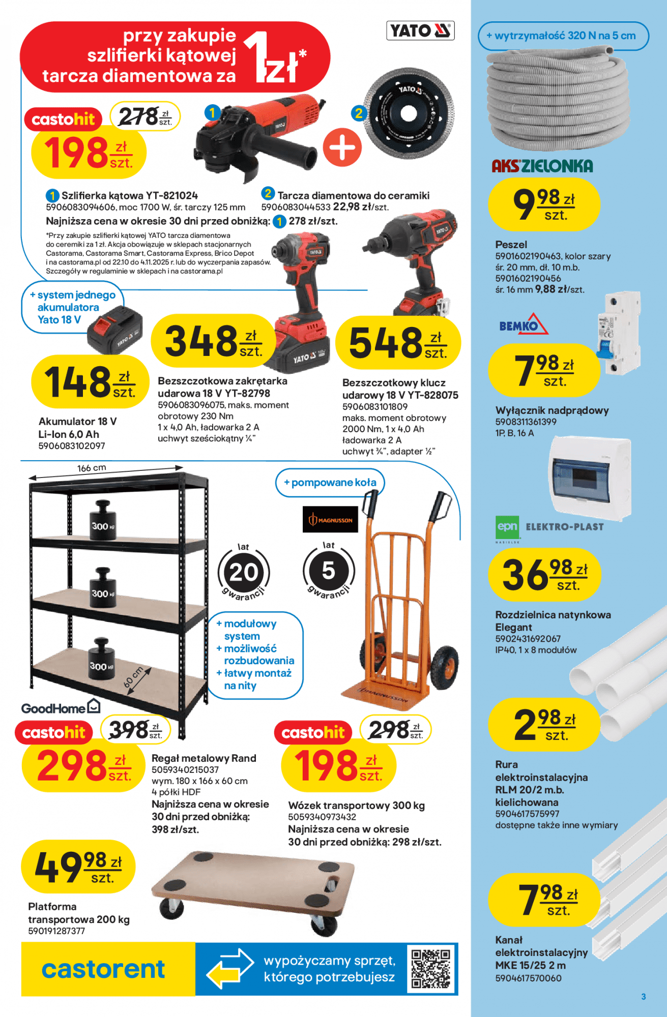 castorama - Gazetka Castorama - ważna od 22.10. do 04.11. - page: 3