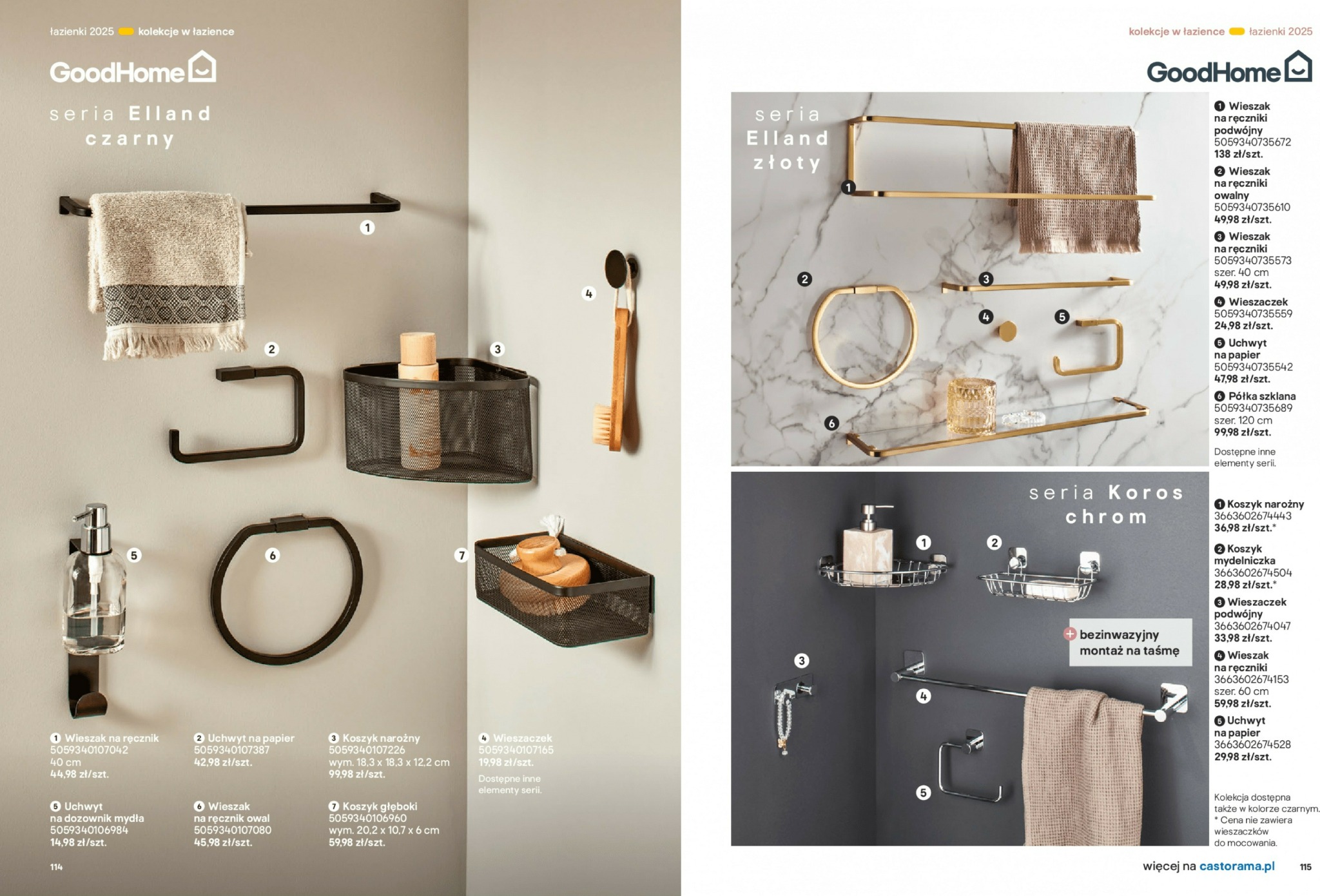 castorama - Gazetka Castorama - Katalog Łazienki 2025 - ważna od 05.11. do 31.12. - page: 58
