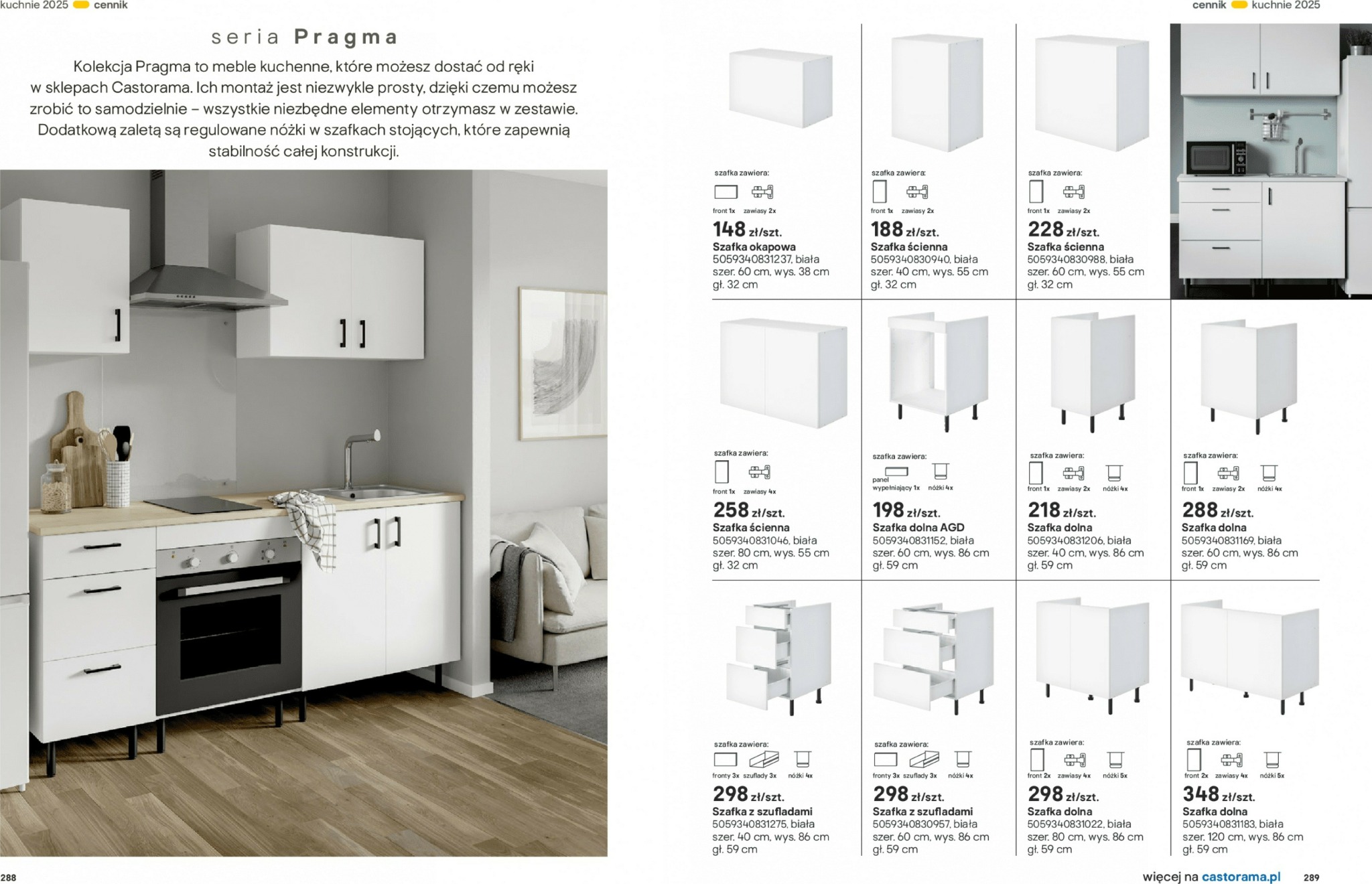 castorama - Gazetka Castorama - Katalog Kuchnie 2025 - ważna od 05.11. do 31.12. - page: 145