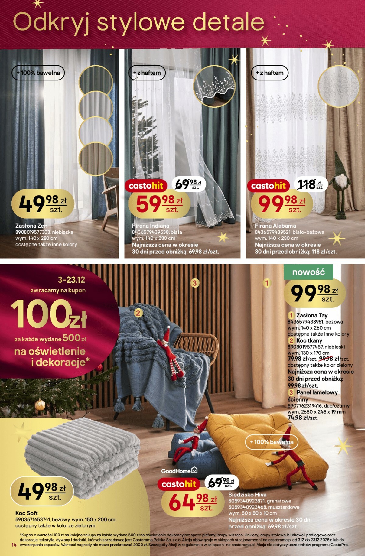 castorama - Gazetka Castorama - Święta Bożego Narodzenia - ważna od 03.12. do 23.12. - page: 14