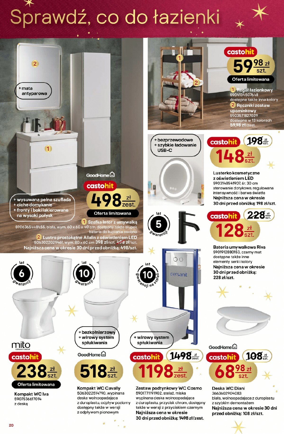 castorama - Gazetka Castorama - Święta Bożego Narodzenia - ważna od 03.12. do 23.12. - page: 20