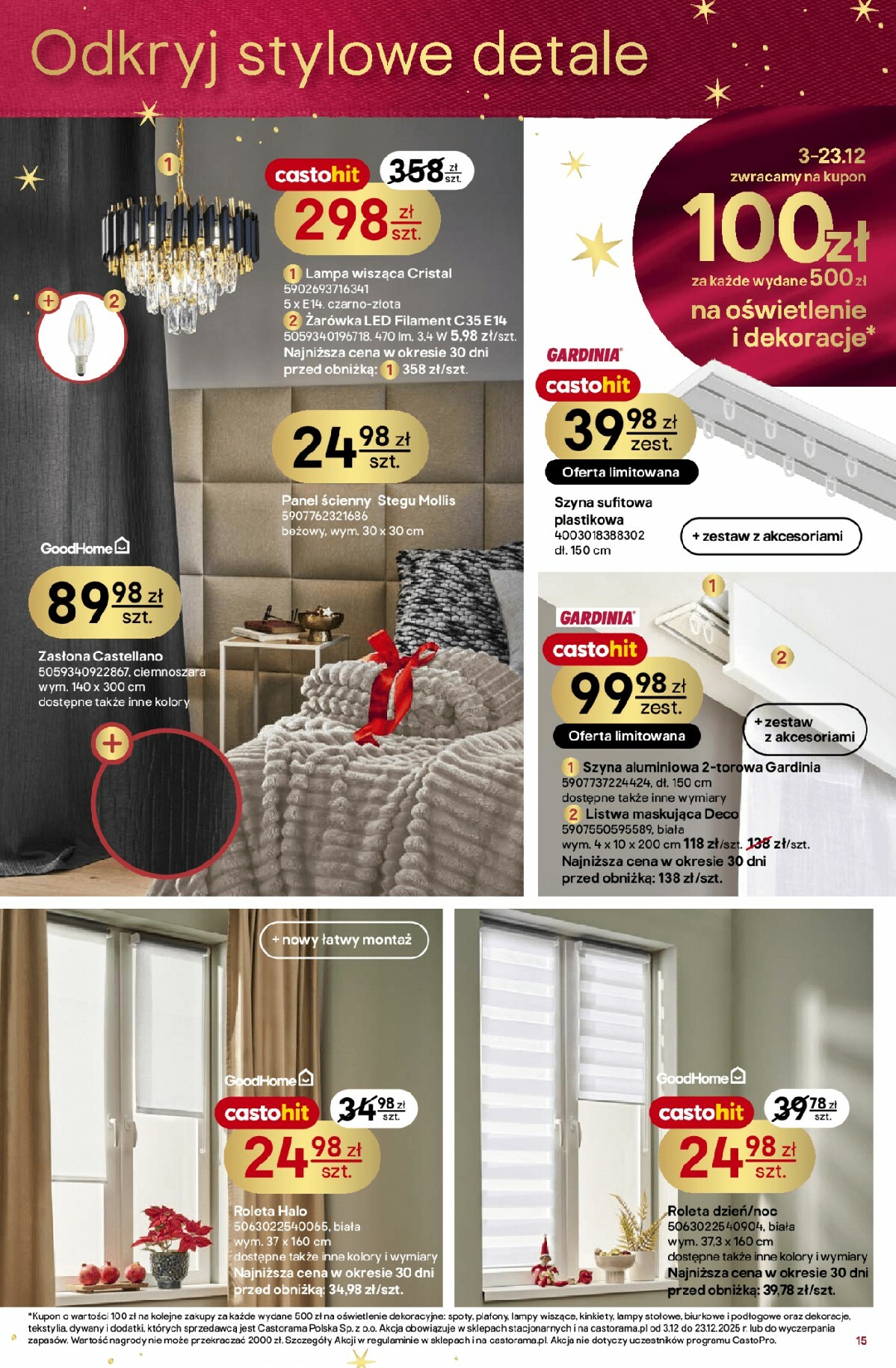 castorama - Gazetka Castorama - Święta Bożego Narodzenia - ważna od 03.12. do 23.12. - page: 15