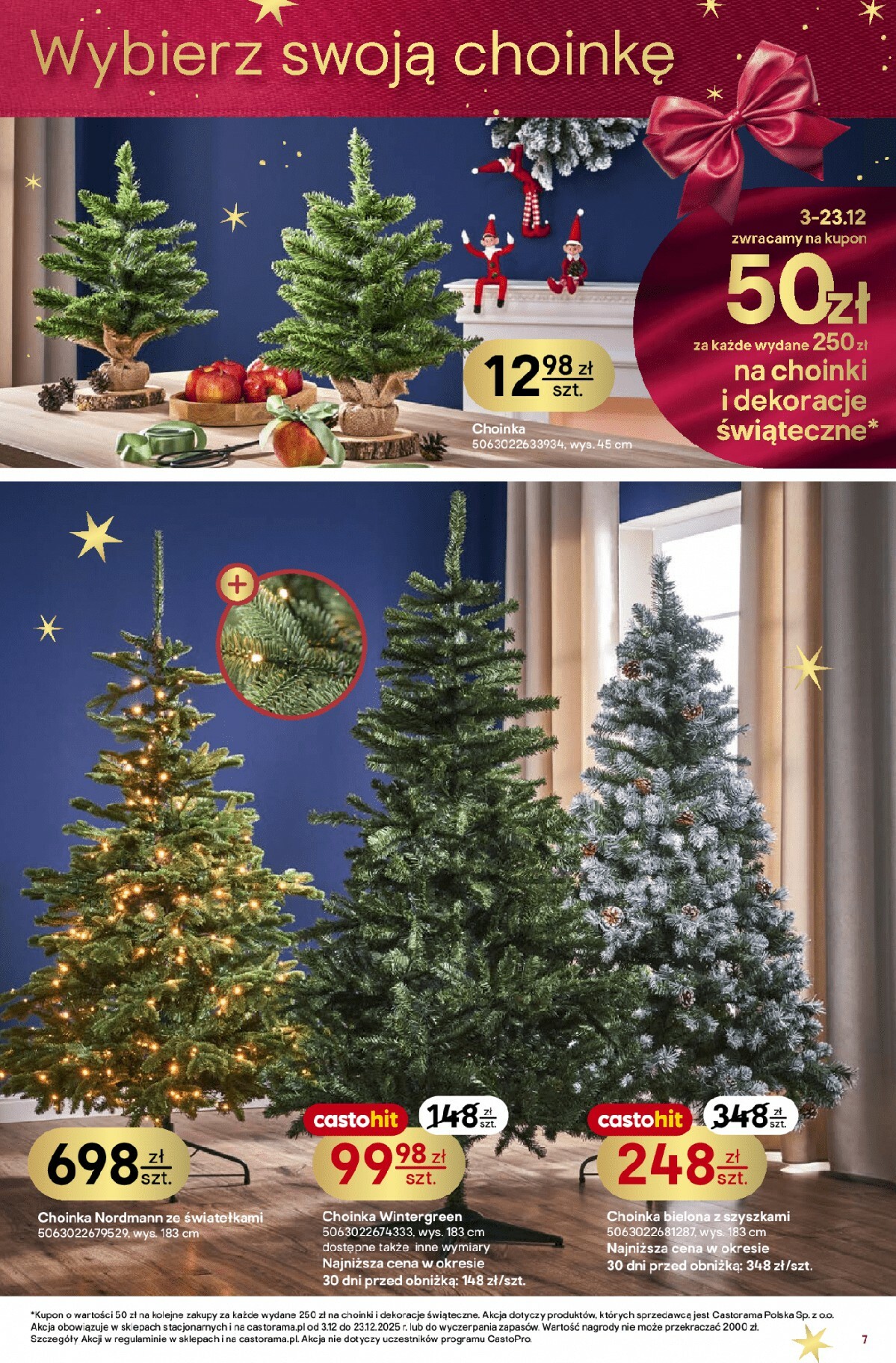 castorama - Gazetka Castorama - Święta Bożego Narodzenia - ważna od 03.12. do 23.12. - page: 7