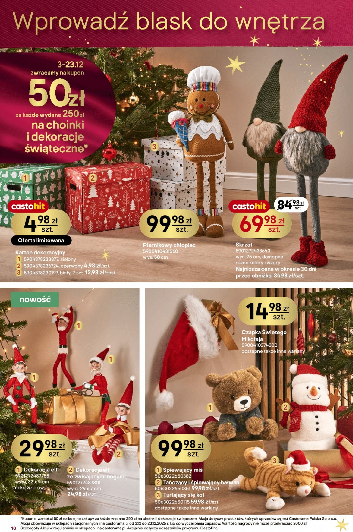 castorama - Gazetka Castorama - Święta Bożego Narodzenia - ważna od 03.12. do 23.12. - page: 10