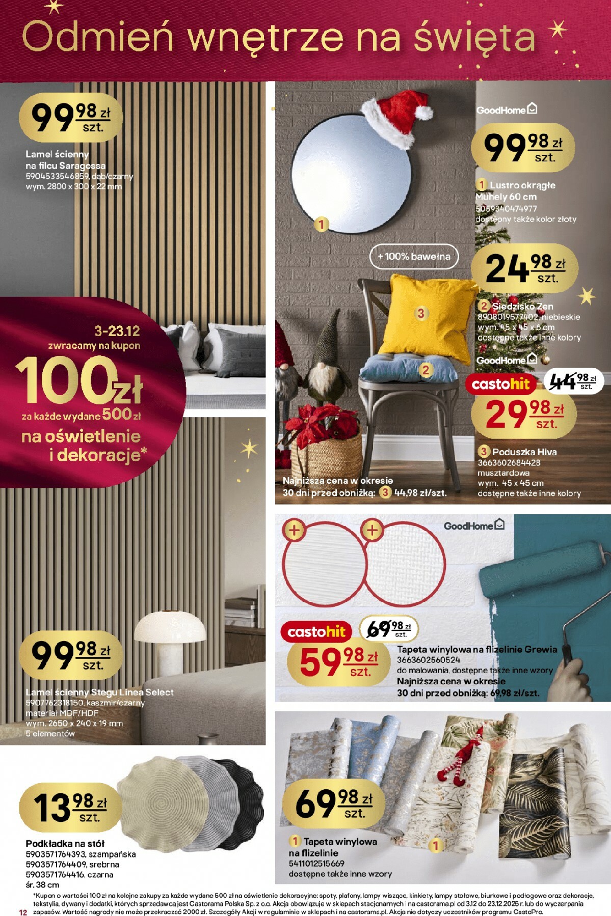 castorama - Gazetka Castorama - Święta Bożego Narodzenia - ważna od 03.12. do 23.12. - page: 12