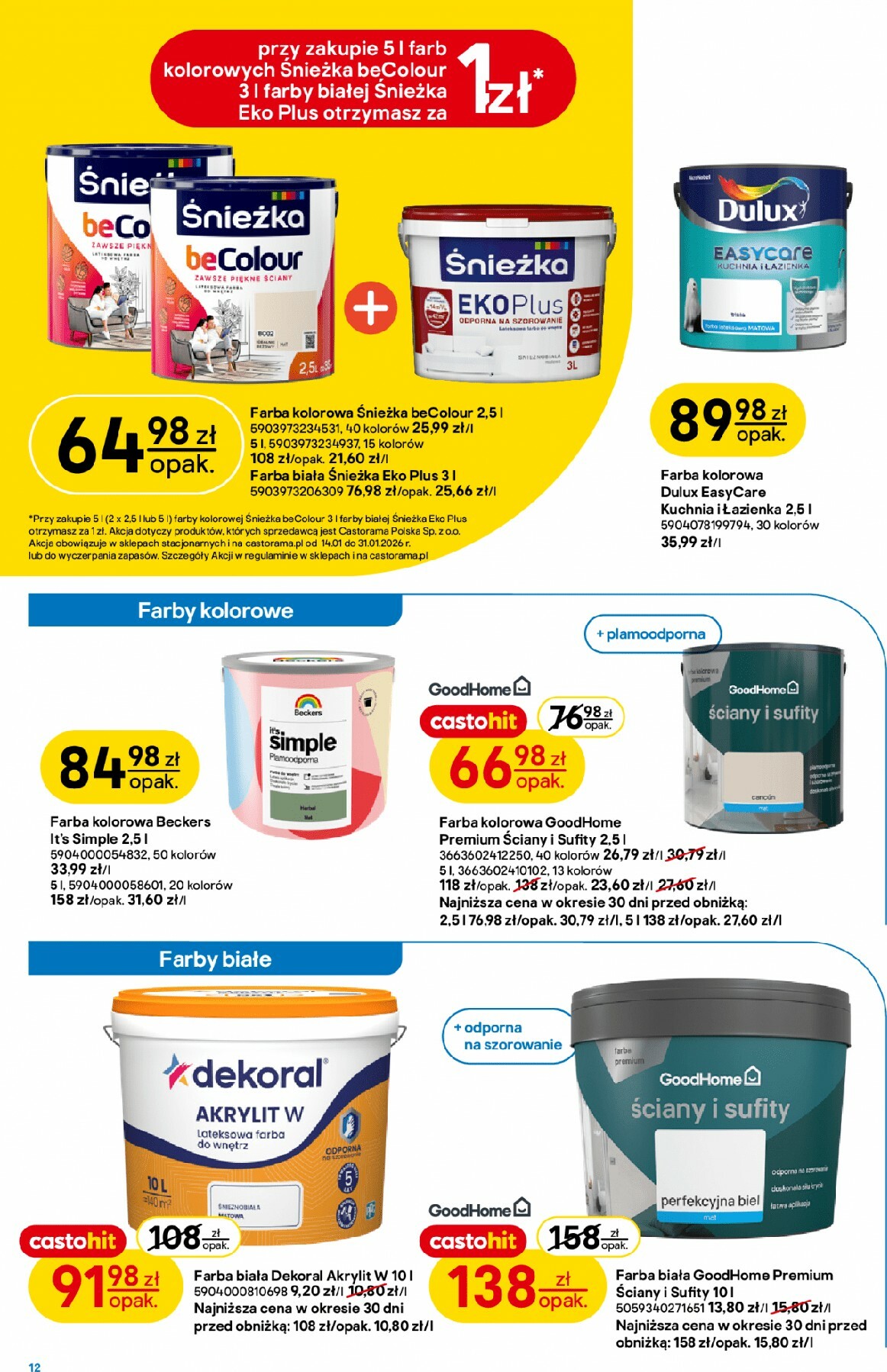 castorama - Gazetka Castorama - ważna od 14.01. do 31.01. - page: 12
