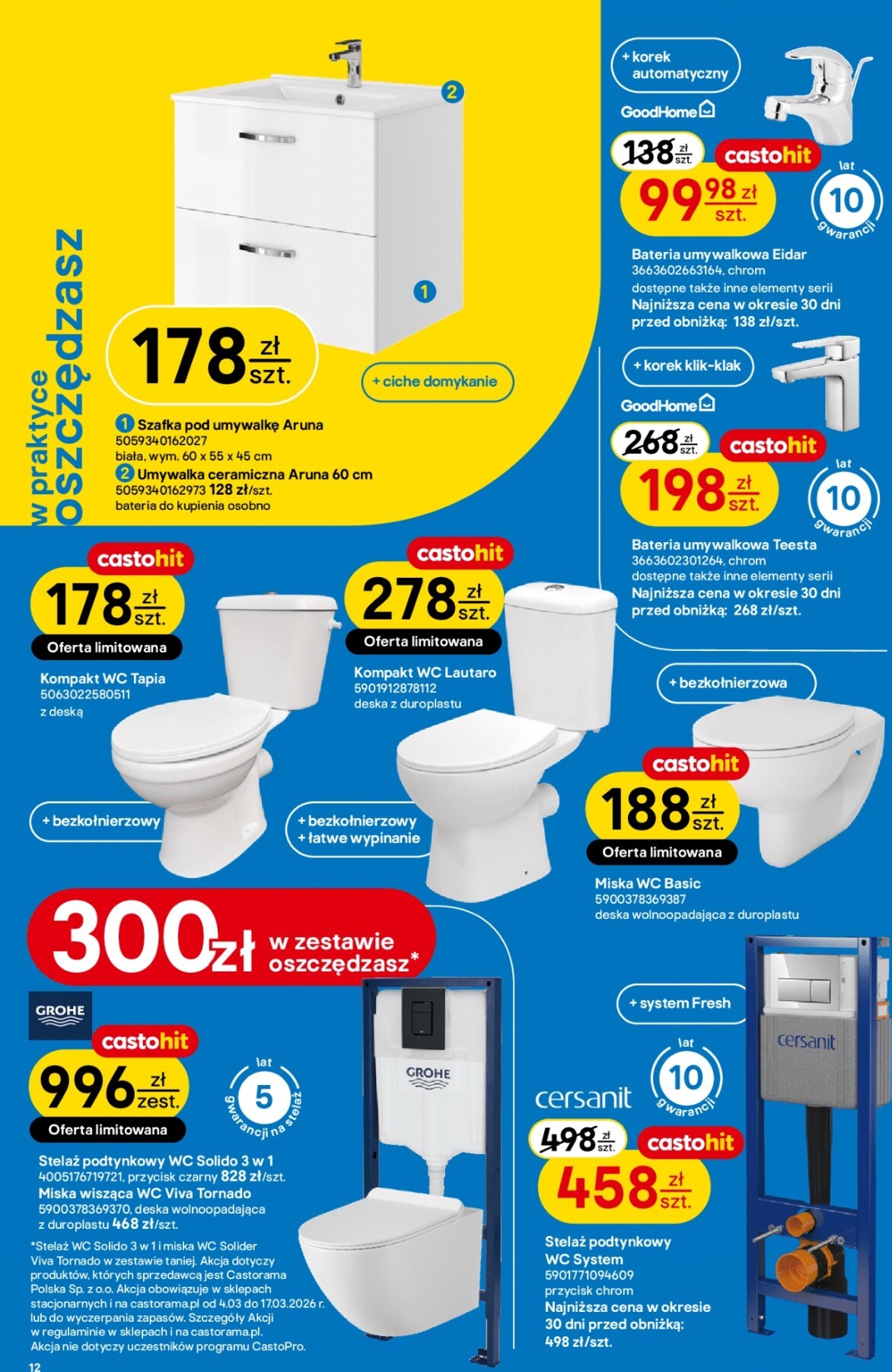 castorama - Gazetka Castorama - ważna od 04.03.2026 do 17.03.2026 - page: 12