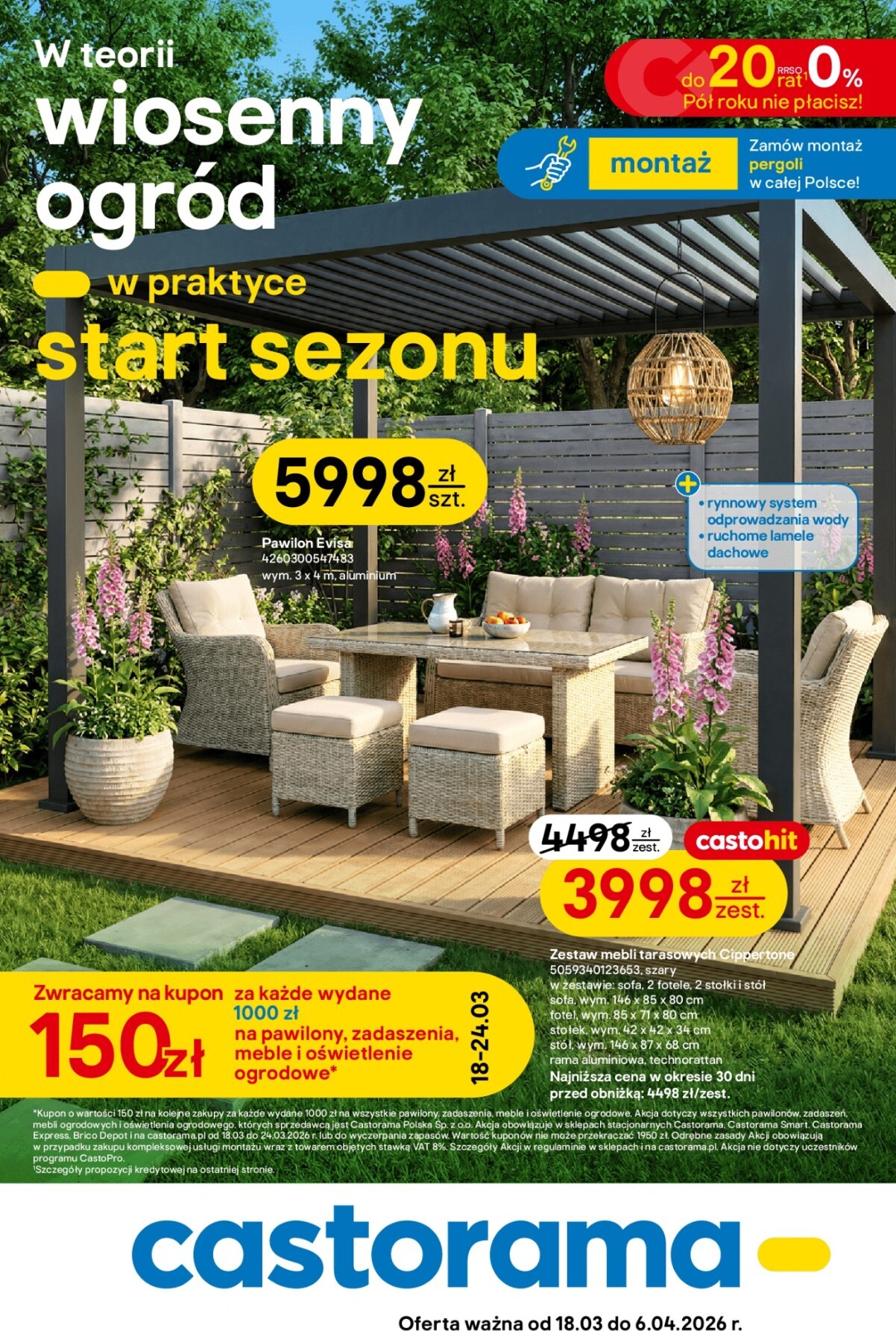 castorama - Gazetka Castorama - ważna od 18.03.2026 do 06.04.2026