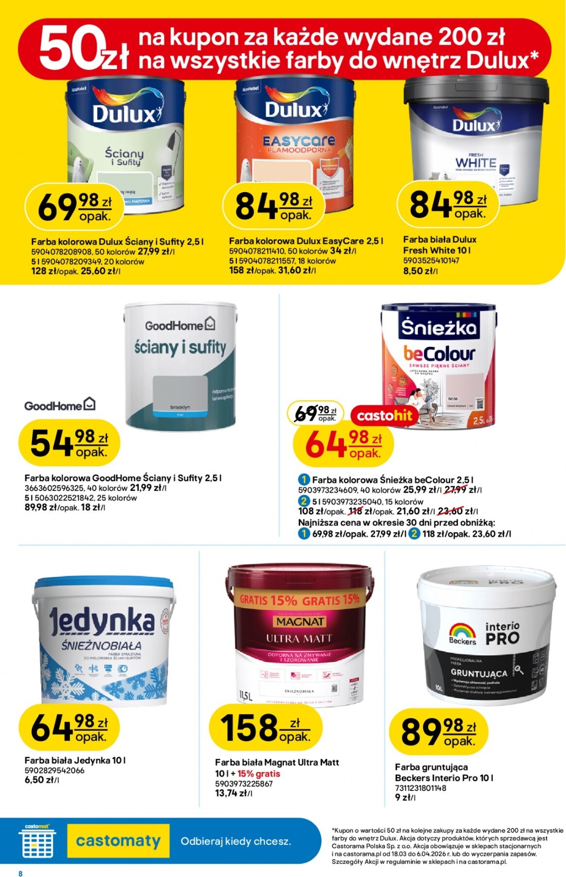 castorama - Gazetka Castorama - ważna od 18.03.2026 do 06.04.2026 - page: 9