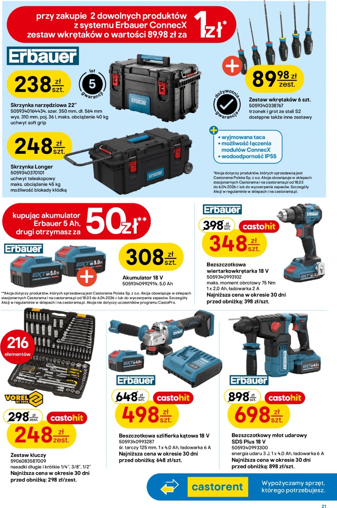 castorama - Gazetka Castorama - ważna od 18.03.2026 do 06.04.2026 - page: 22