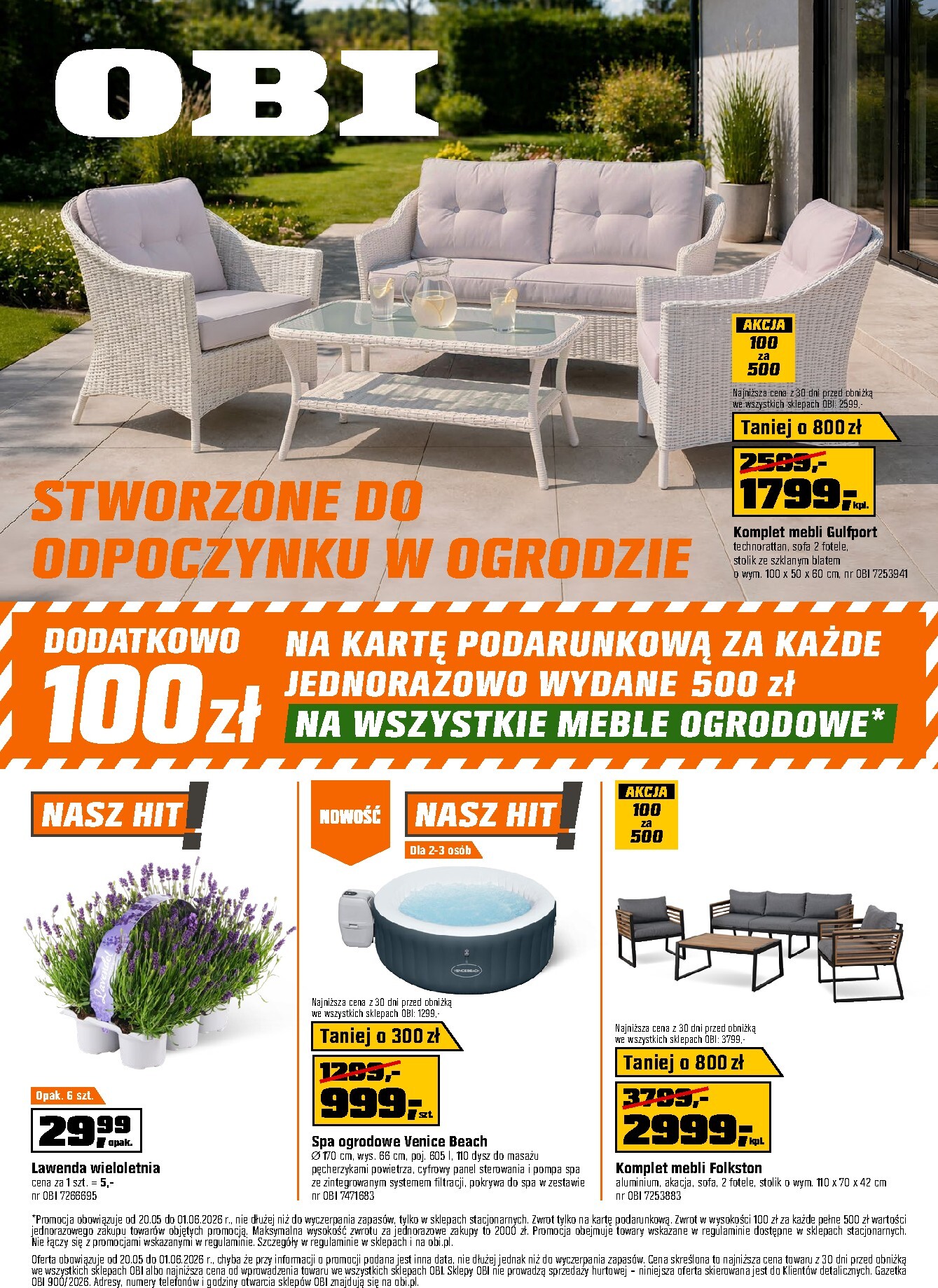 obi - Aktualna gazetka OBI ważna od 20.05.2026 do 01.06.2026 - page: 1