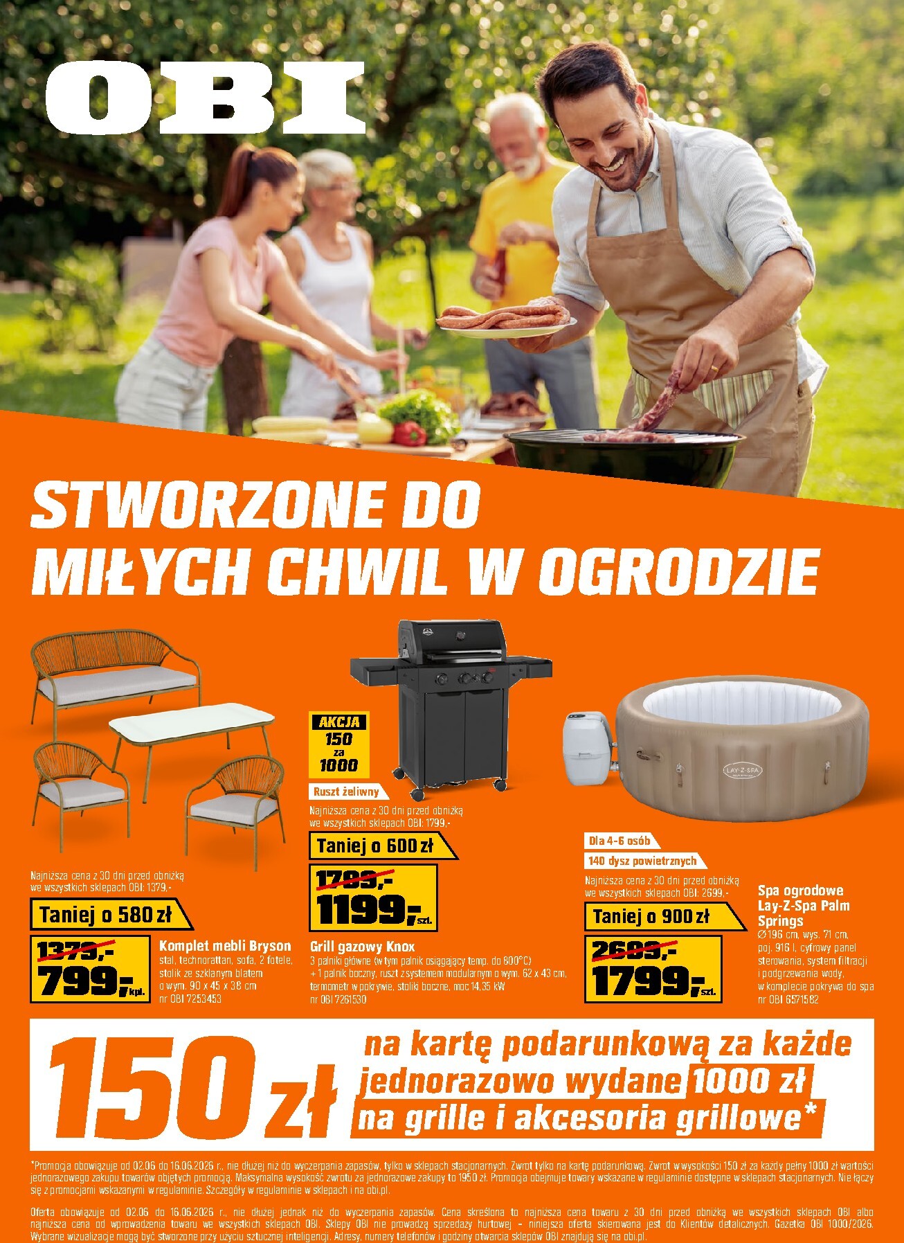 obi - Aktualna gazetka OBI ważna od 02.06.2026 do 16.06.2026 - page: 1
