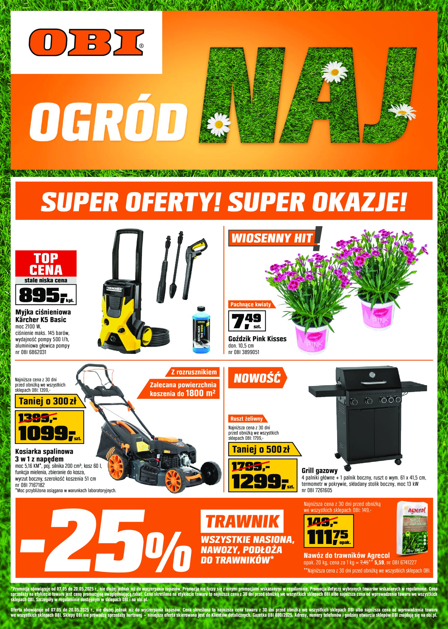 obi - OBI gazetka ważna od 07.05. - 20.05.