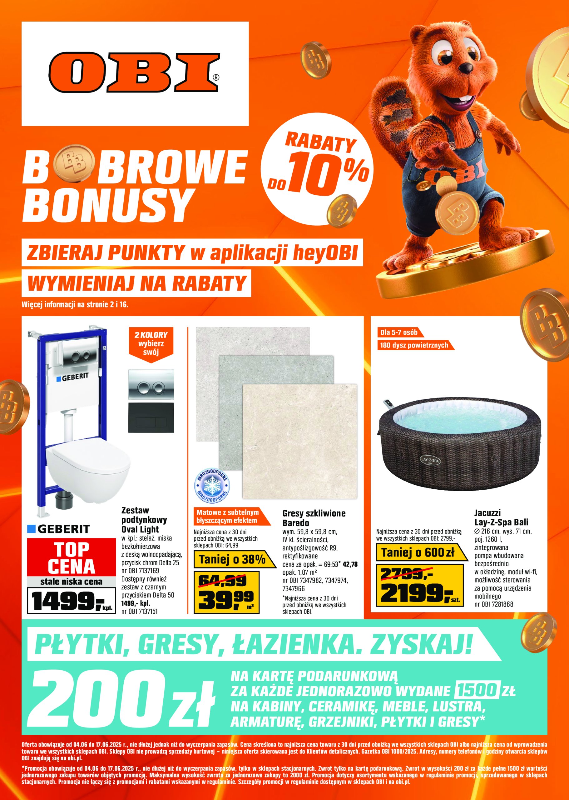 obi - OBI gazetka ważna od 04.06. - 17.06.