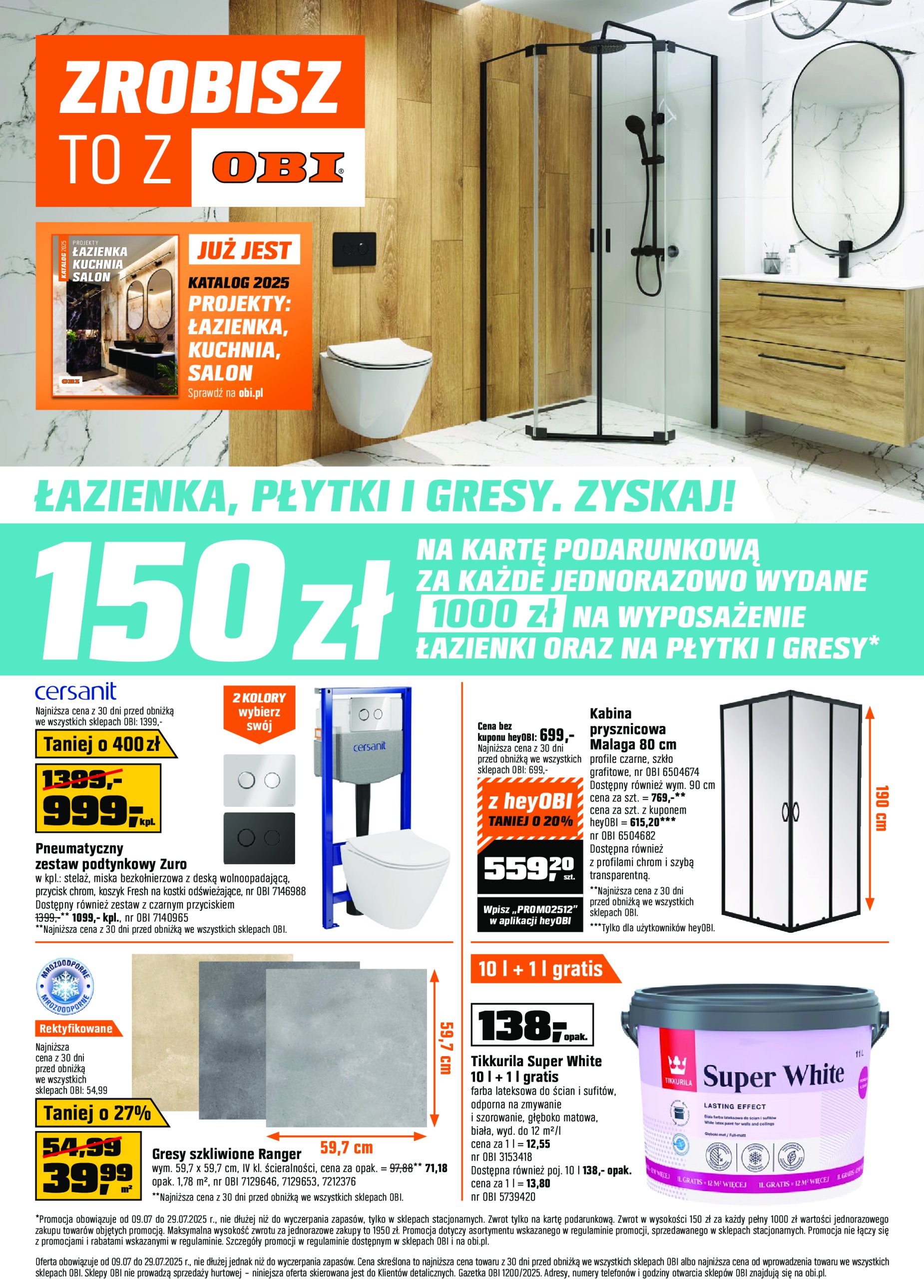 obi - Gazetka OBI ważna od 09.07. - 29.07.