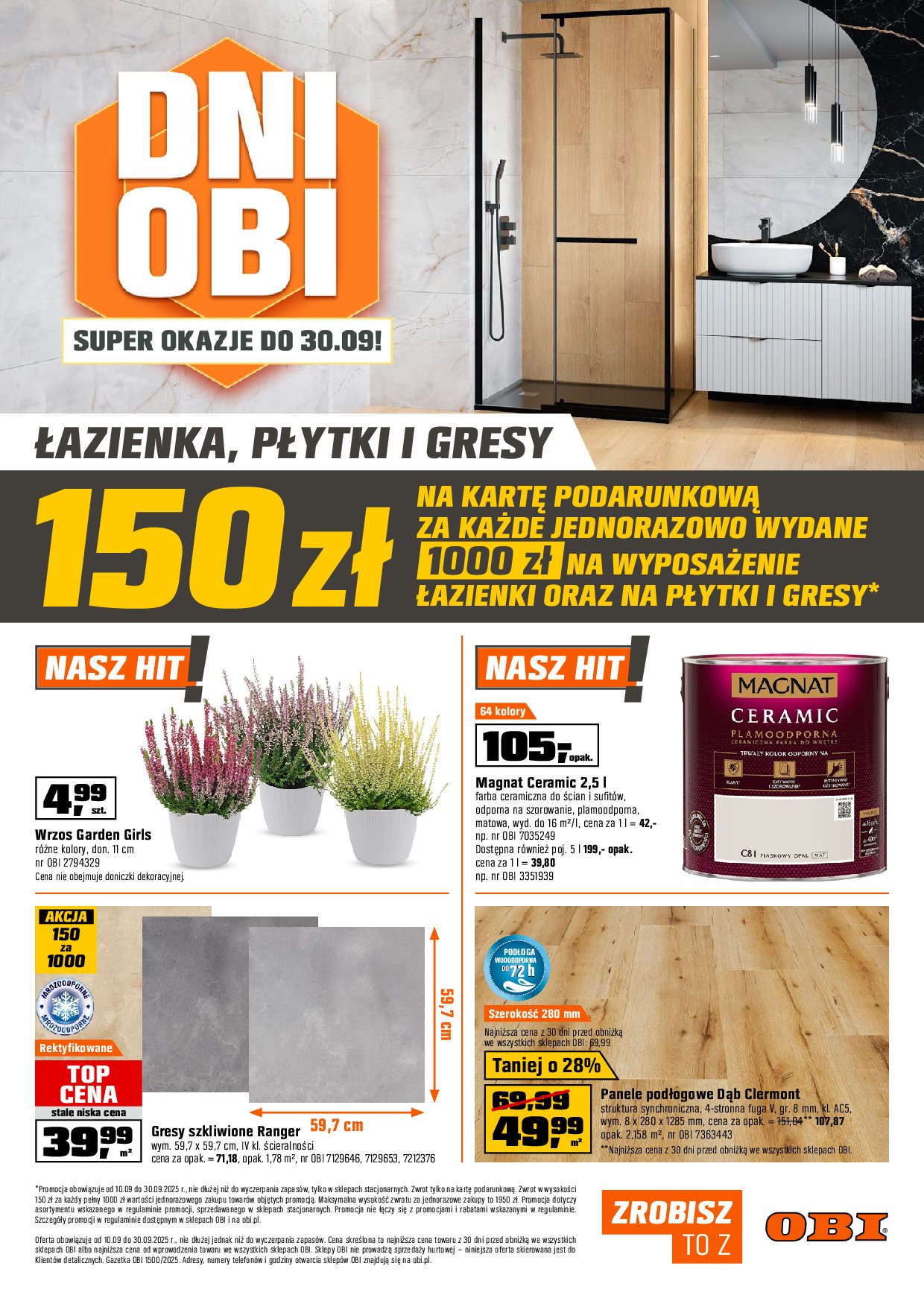 obi - Gazetka OBI - ważna od 10.09. do 30.09.