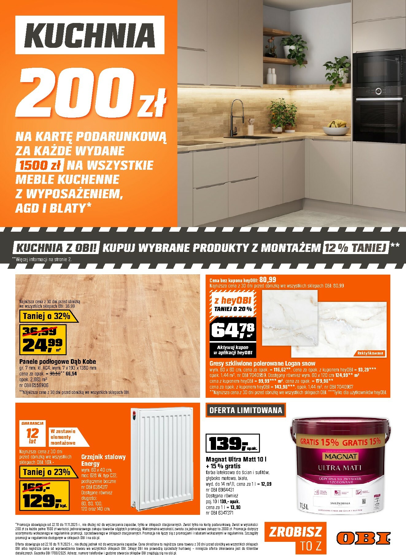 obi - Gazetka OBI - ważna od 22.10. do 11.11.