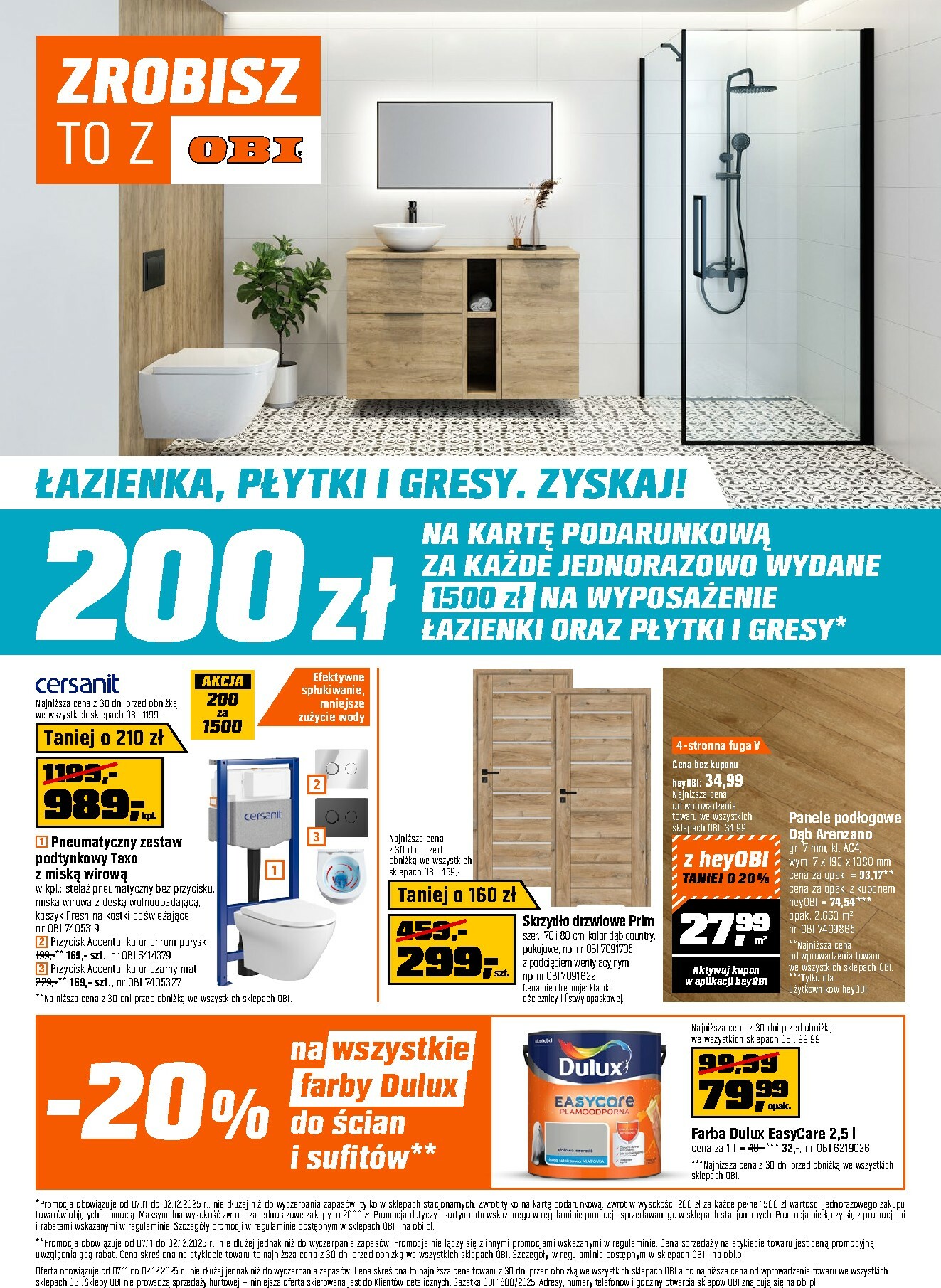 obi - Gazetka OBI - ważna od 07.11. do 02.12.