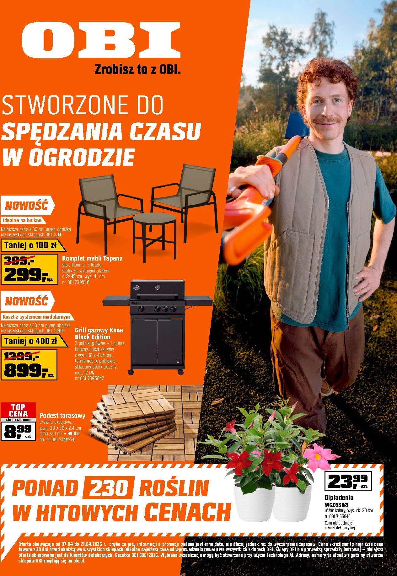 obi - Gazetka OBI - ważna od 07.04.2026 do 21.04.2026