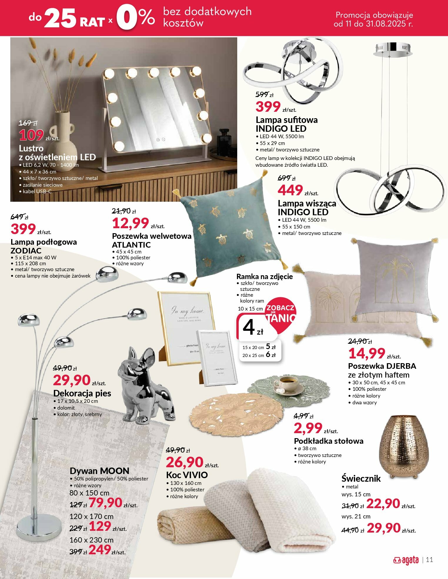 agata-meble - Gazetka Agata Meble - ważna od 11.08. do 31.08. - page: 11