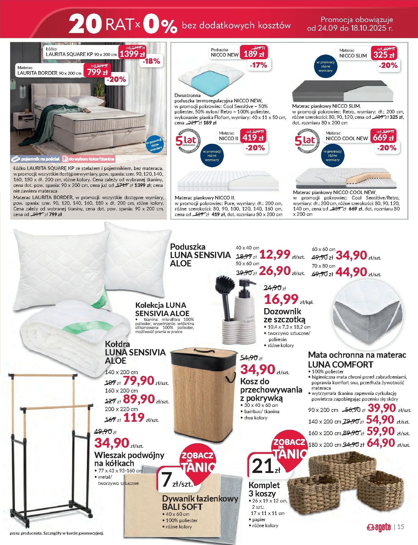 agata-meble - Gazetka Agata Meble - ważna od 24.09. do 11.10. - page: 15