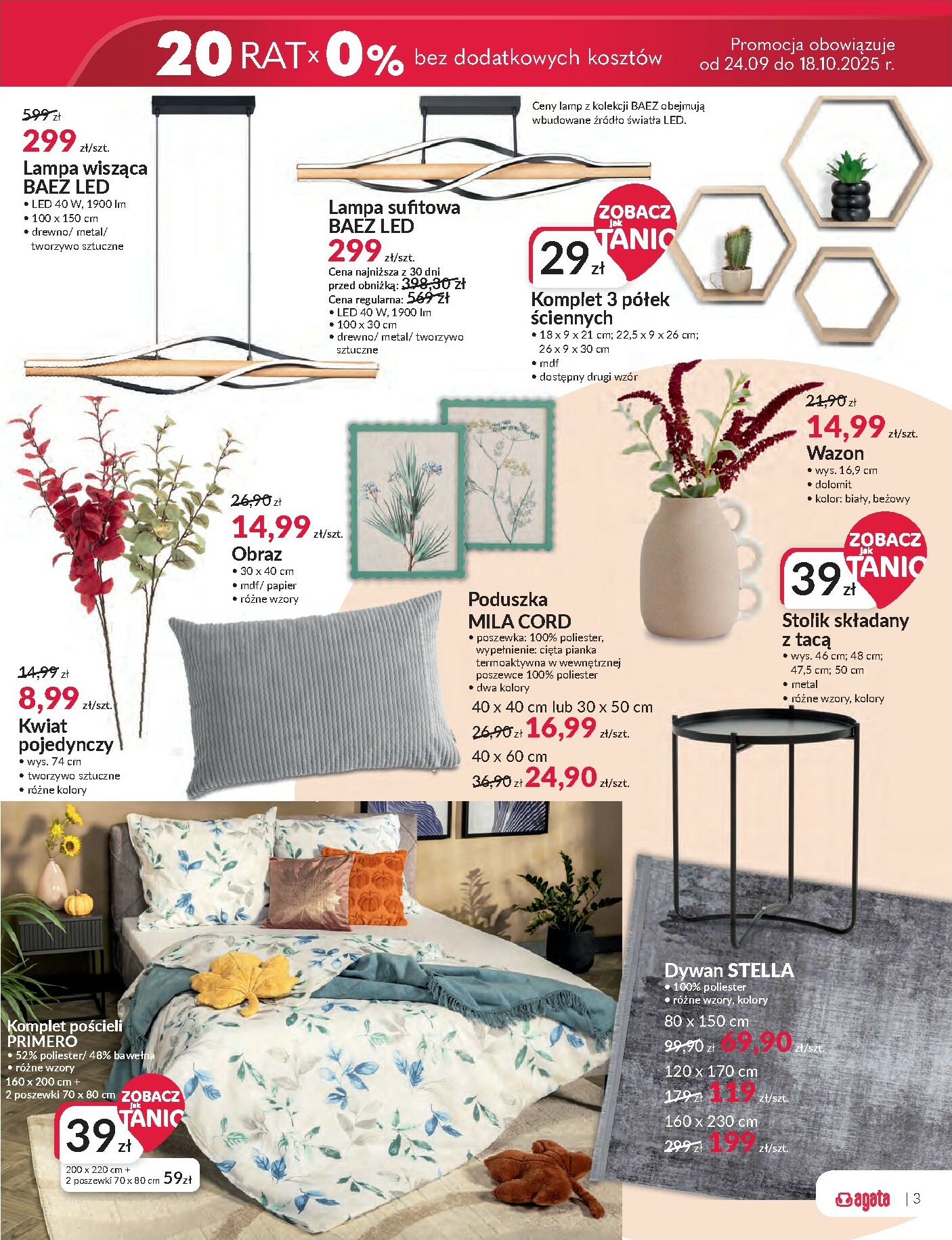 agata-meble - Gazetka Agata Meble - ważna od 24.09. do 11.10. - page: 3