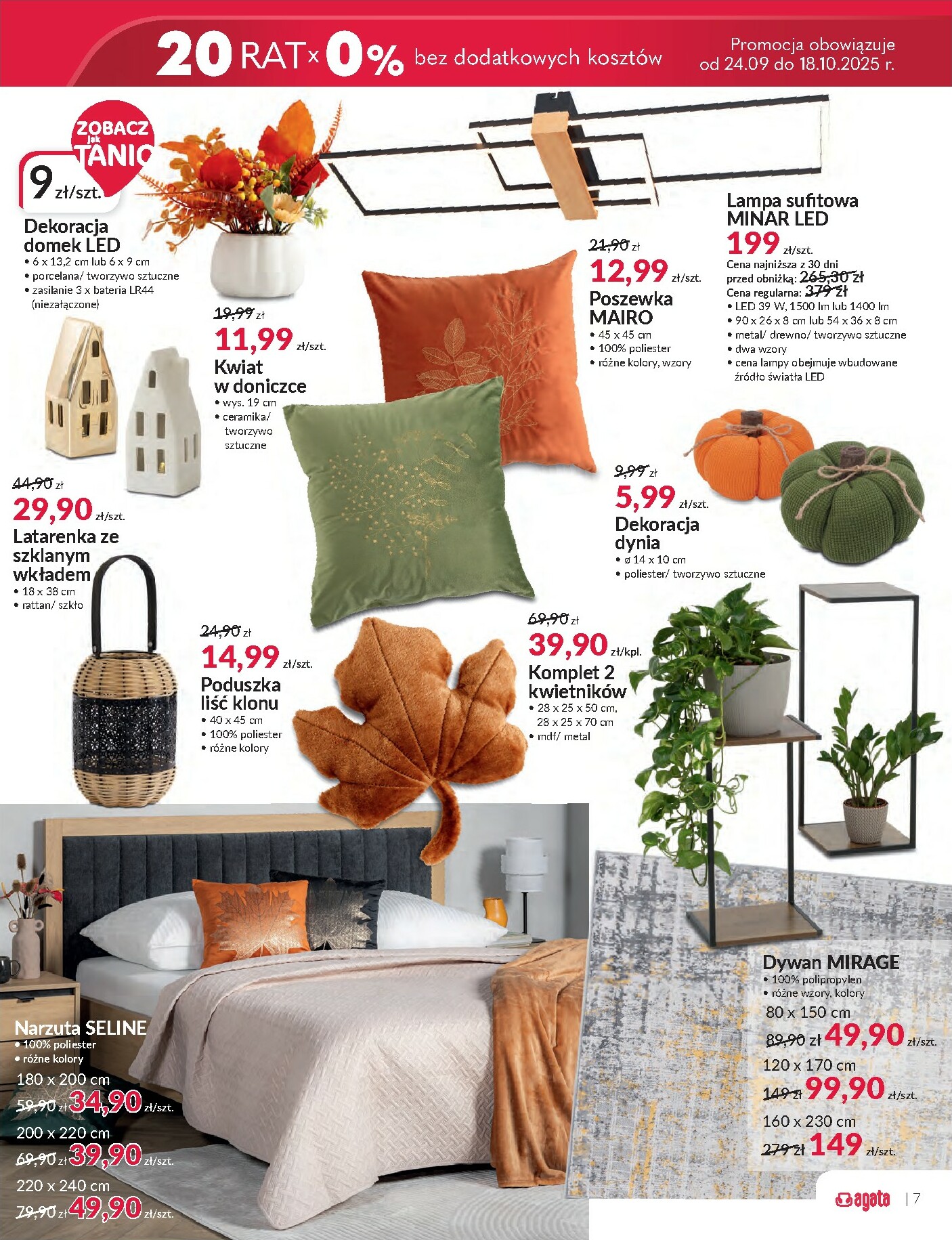 agata-meble - Gazetka Agata Meble - ważna od 24.09. do 11.10. - page: 7