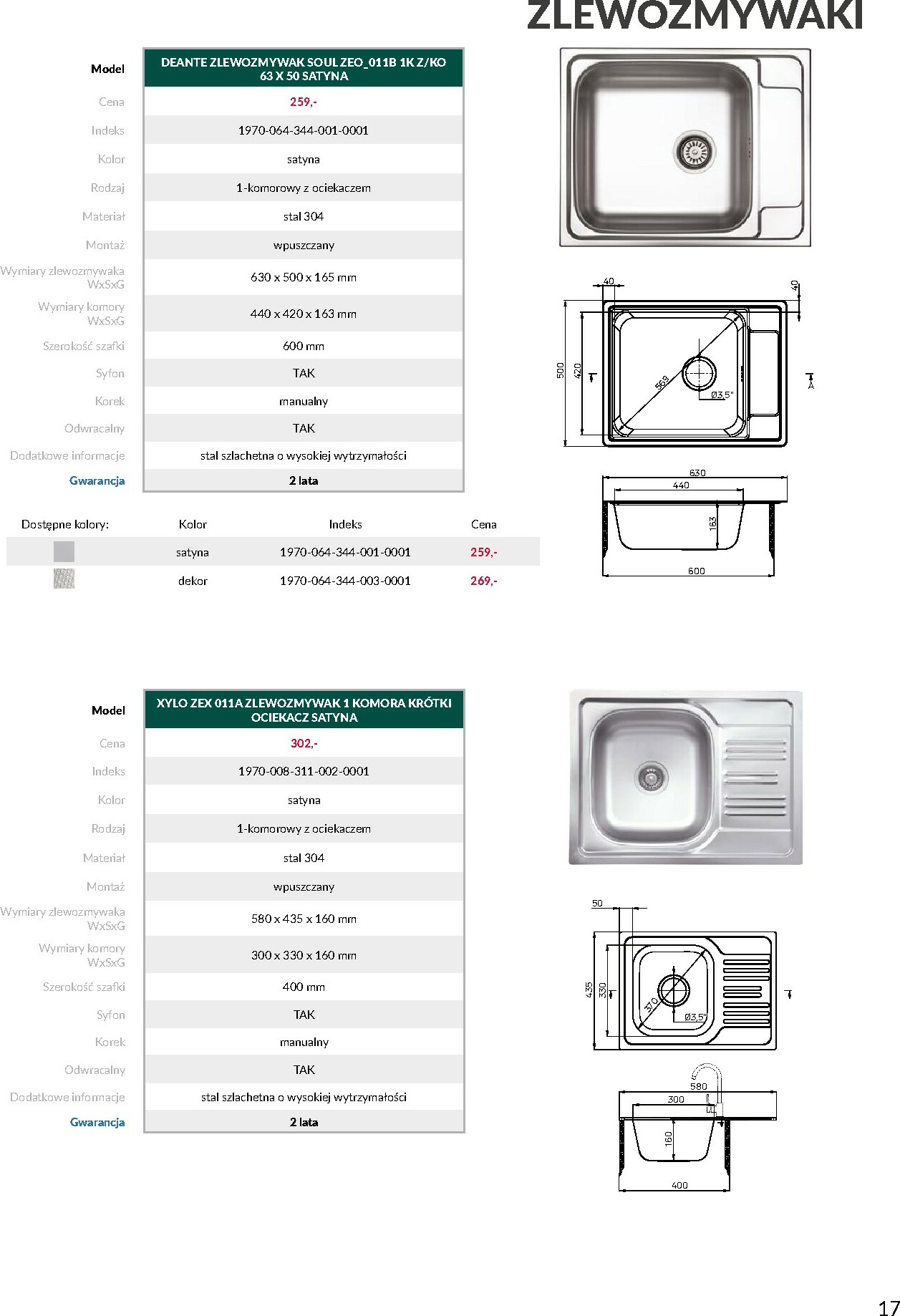 agata-meble - Gazetka Agata Meble - DEANTE Armatura - ważna od 01.10. do 31.12. - page: 17