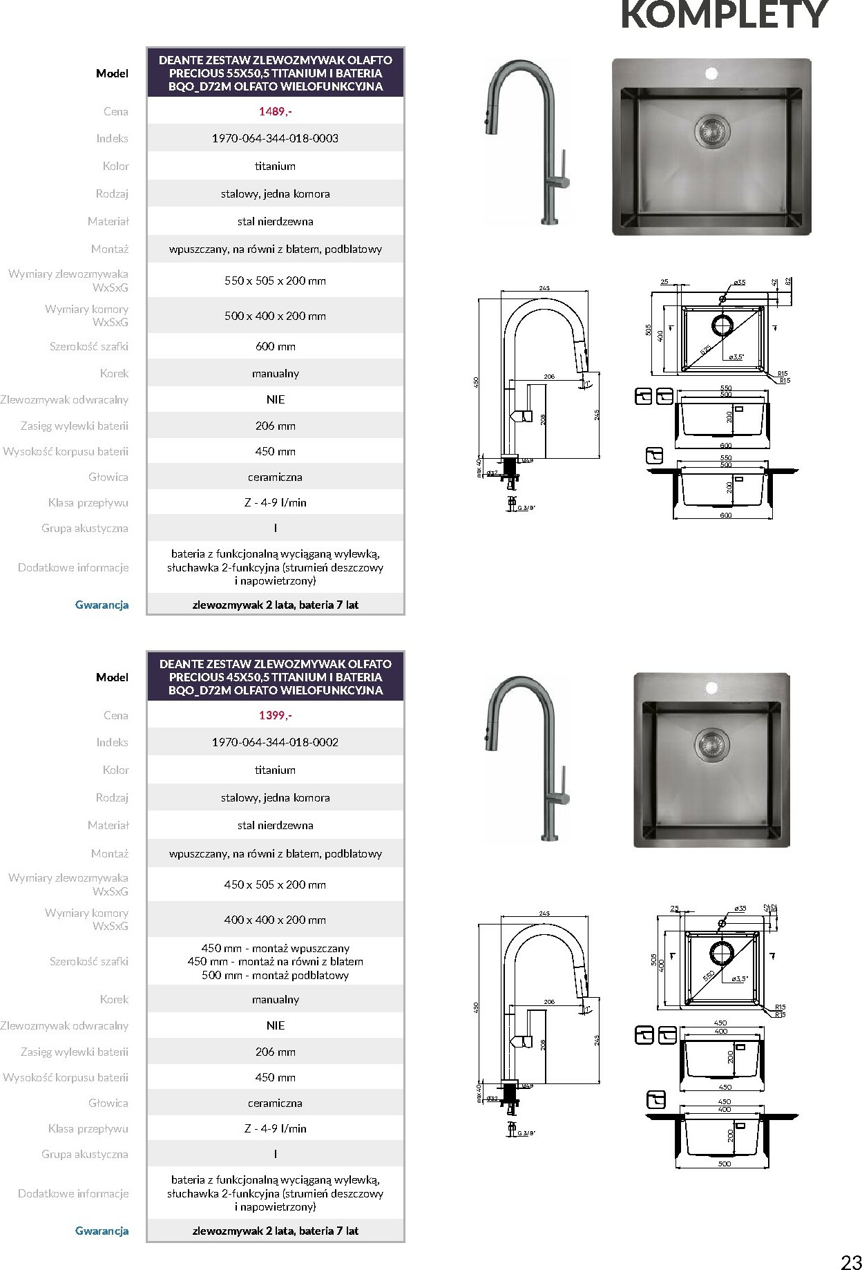 agata-meble - Gazetka Agata Meble - DEANTE Armatura - ważna od 01.10. do 31.12. - page: 23