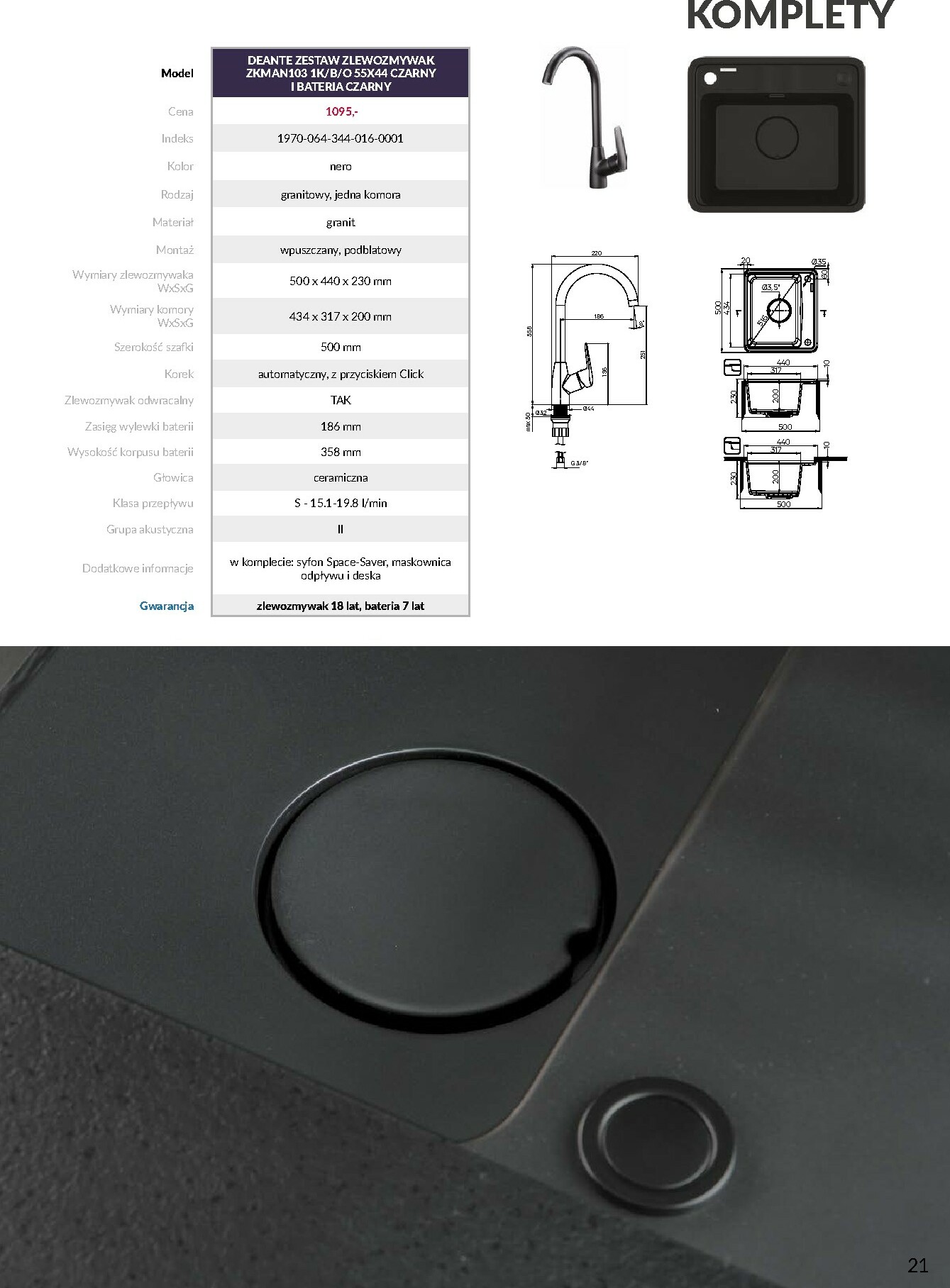 agata-meble - Gazetka Agata Meble - DEANTE Armatura - ważna od 01.10. do 31.12. - page: 21