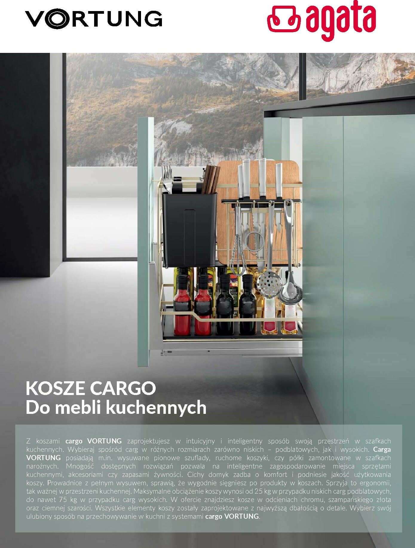 agata-meble - Gazetka Agata Meble - VORTUNG Systemy cargo - ważna od 01.10. do 31.12.