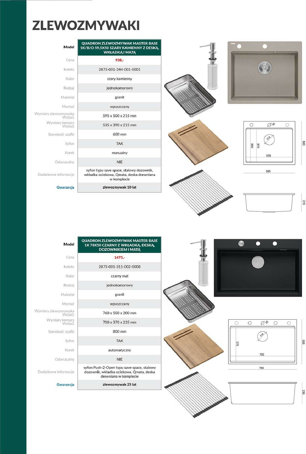 agata-meble - Gazetka Agata Meble - QUADRON Armatura - ważna od 01.10. do 31.12. - page: 6
