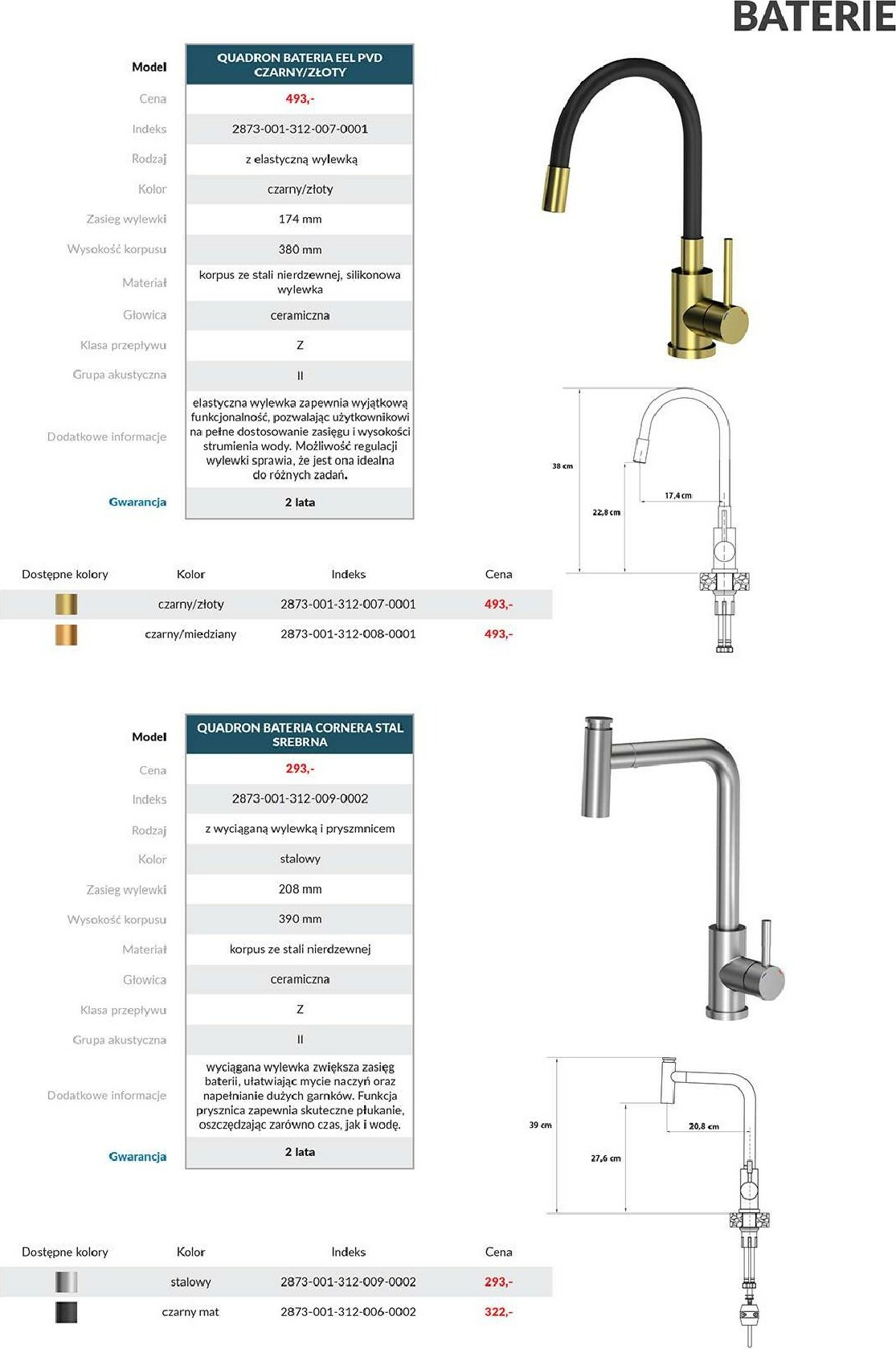 agata-meble - Gazetka Agata Meble - QUADRON Armatura - ważna od 01.10. do 31.12. - page: 3